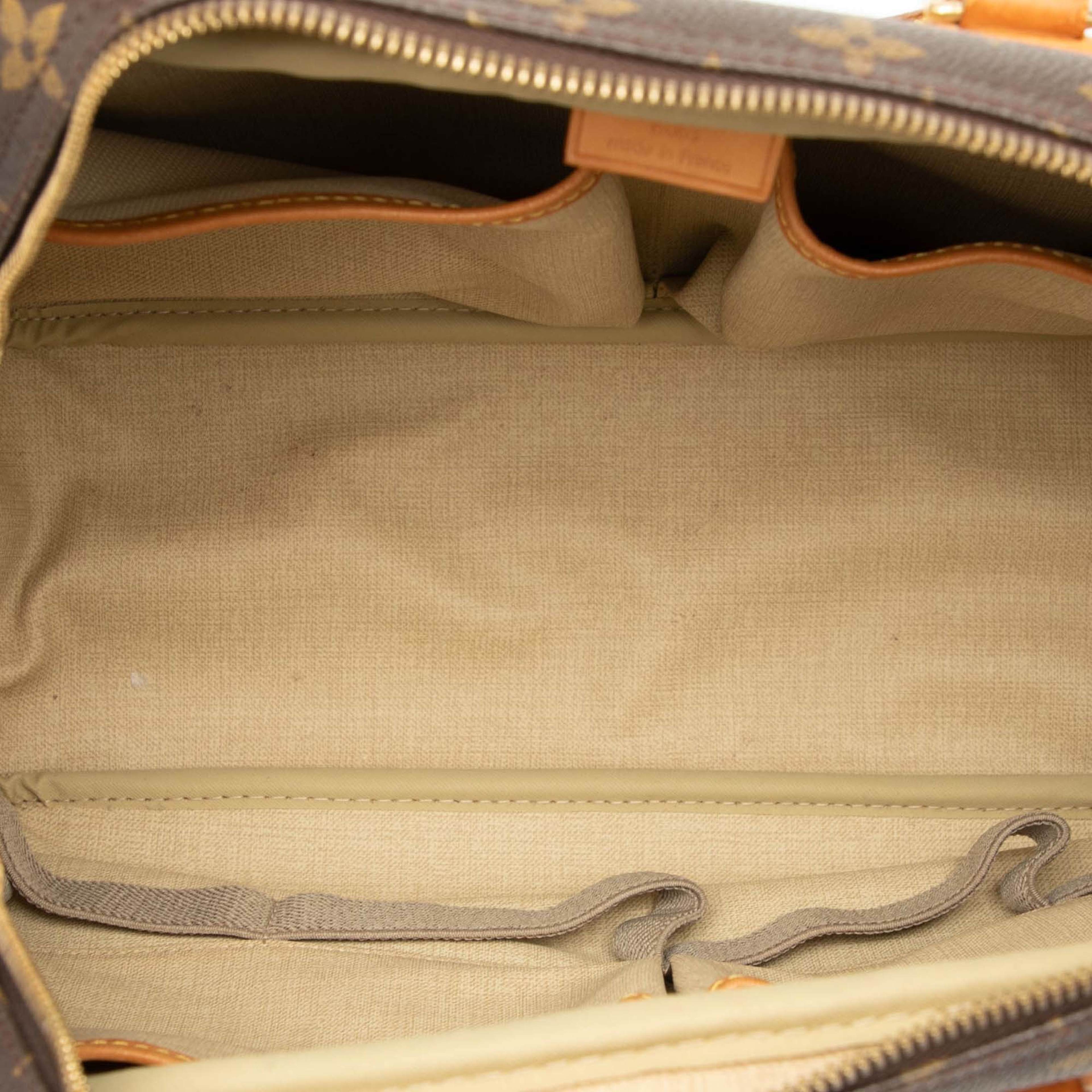 Louis Vuitton Monogram Deauville, från Luxclusif, i färgen brown. Klicka för att öppna bilden i stort format