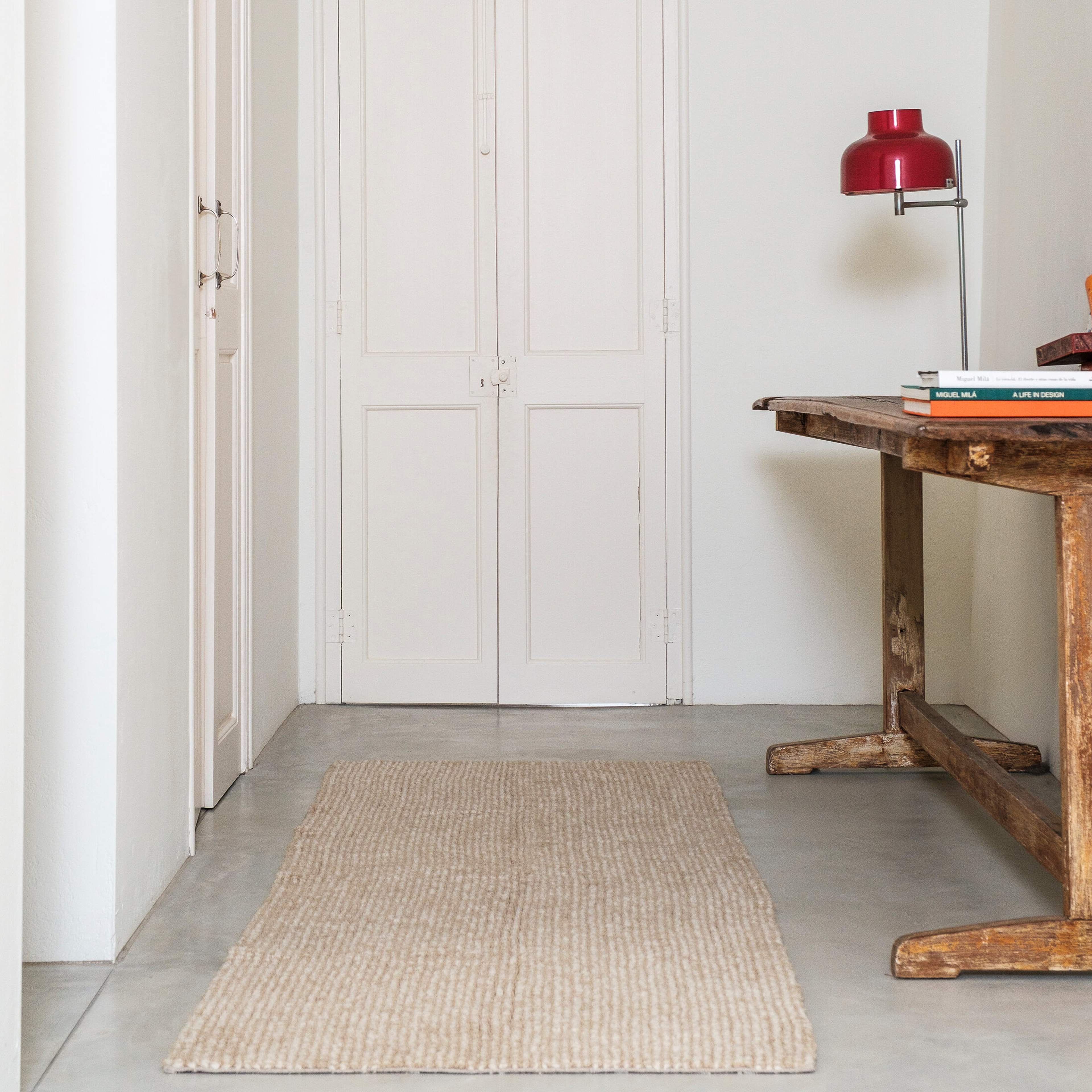 Ullmatta Bliss, från LORENA CANALS, i färgen naturlig duk, naturlig, sandsten. Klicka för att öppna bilden i stort format