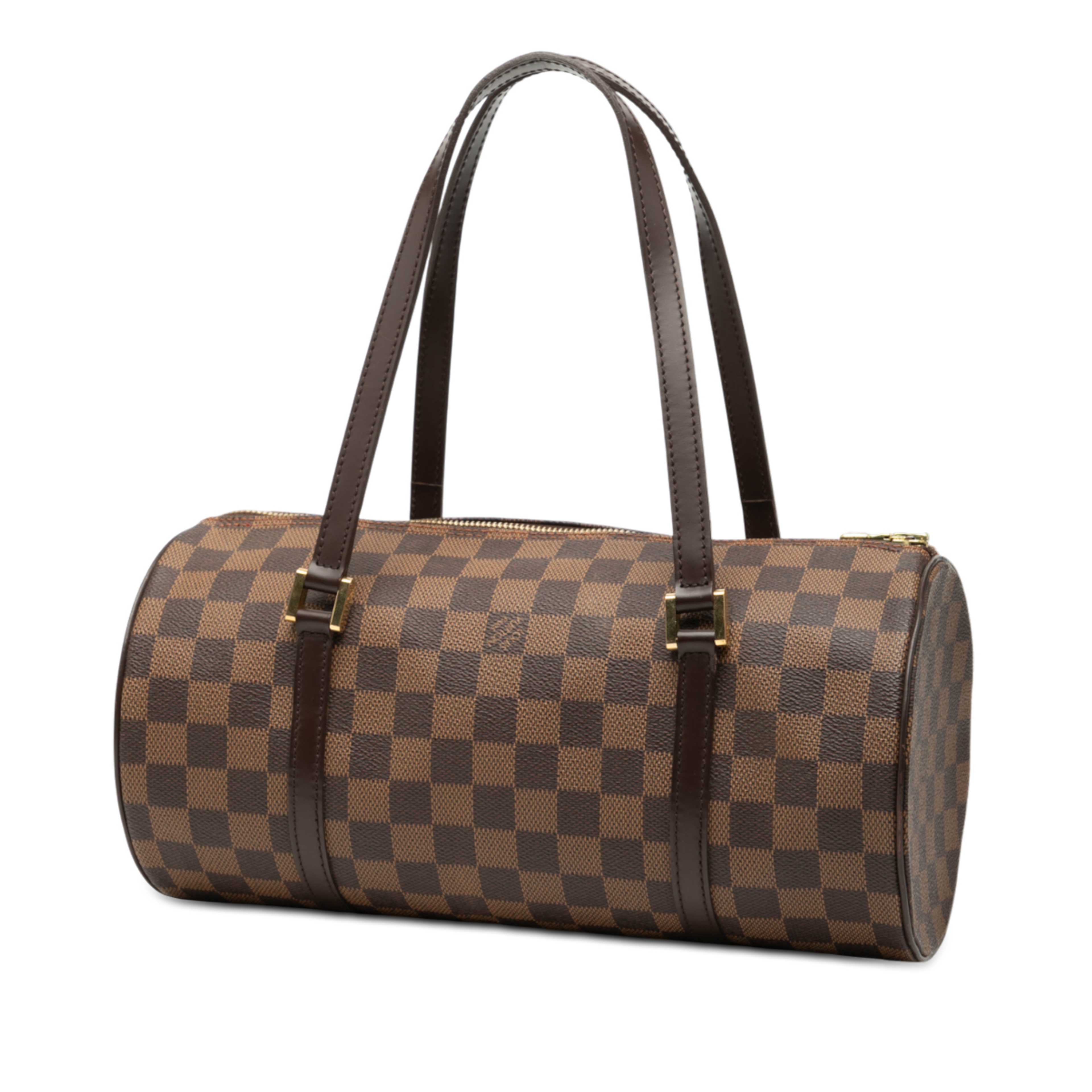 Louis Vuitton Damier Ebene Papillon 30, från Luxclusif, i färgen brun. Klicka för att öppna bilden i stort format