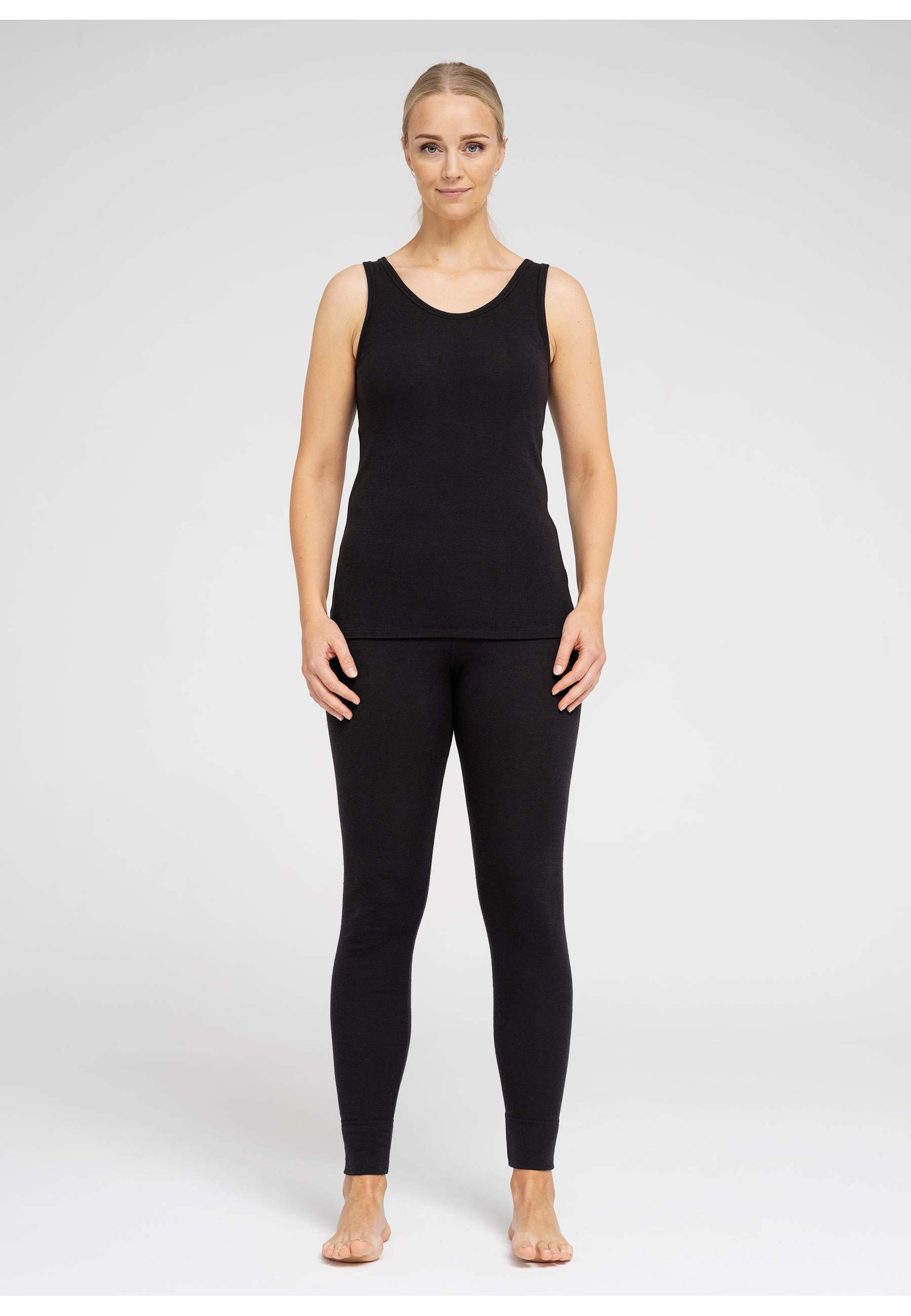 100 % Merinoull, Leggings, Blå