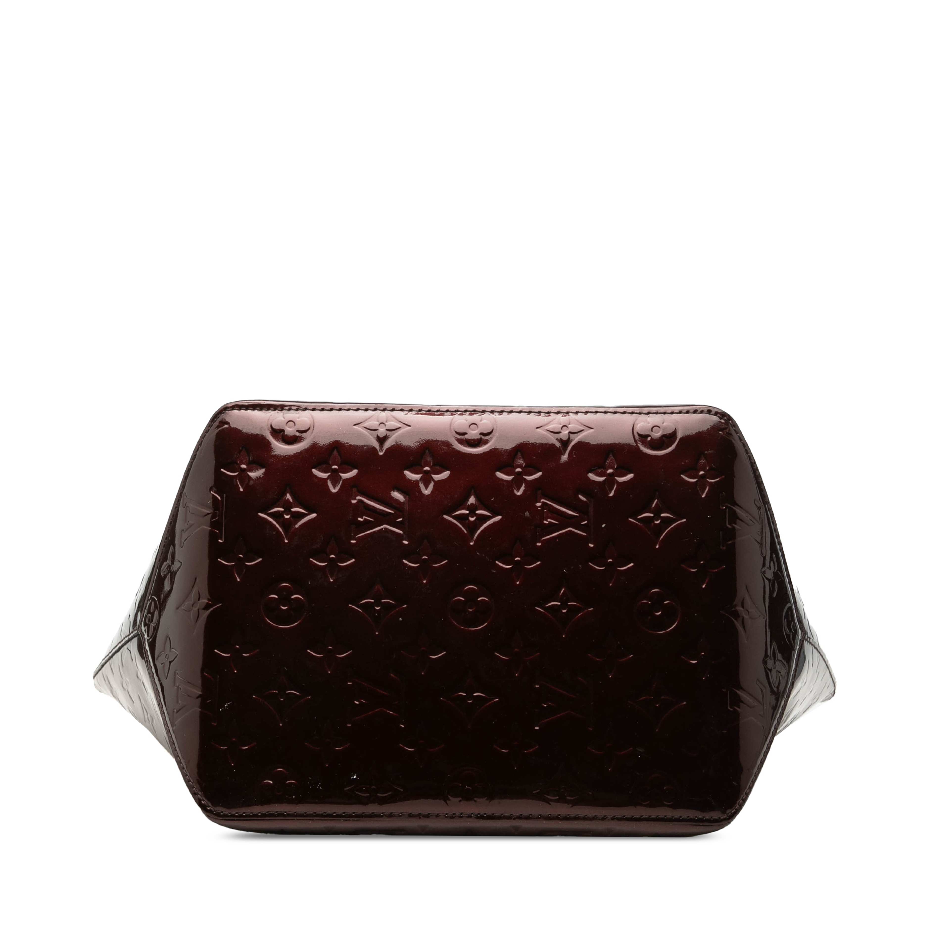 Louis Vuitton Monogram Vernis Bellevue Pm, från Luxclusif, i färgen purpur. Klicka för att öppna bilden i stort format