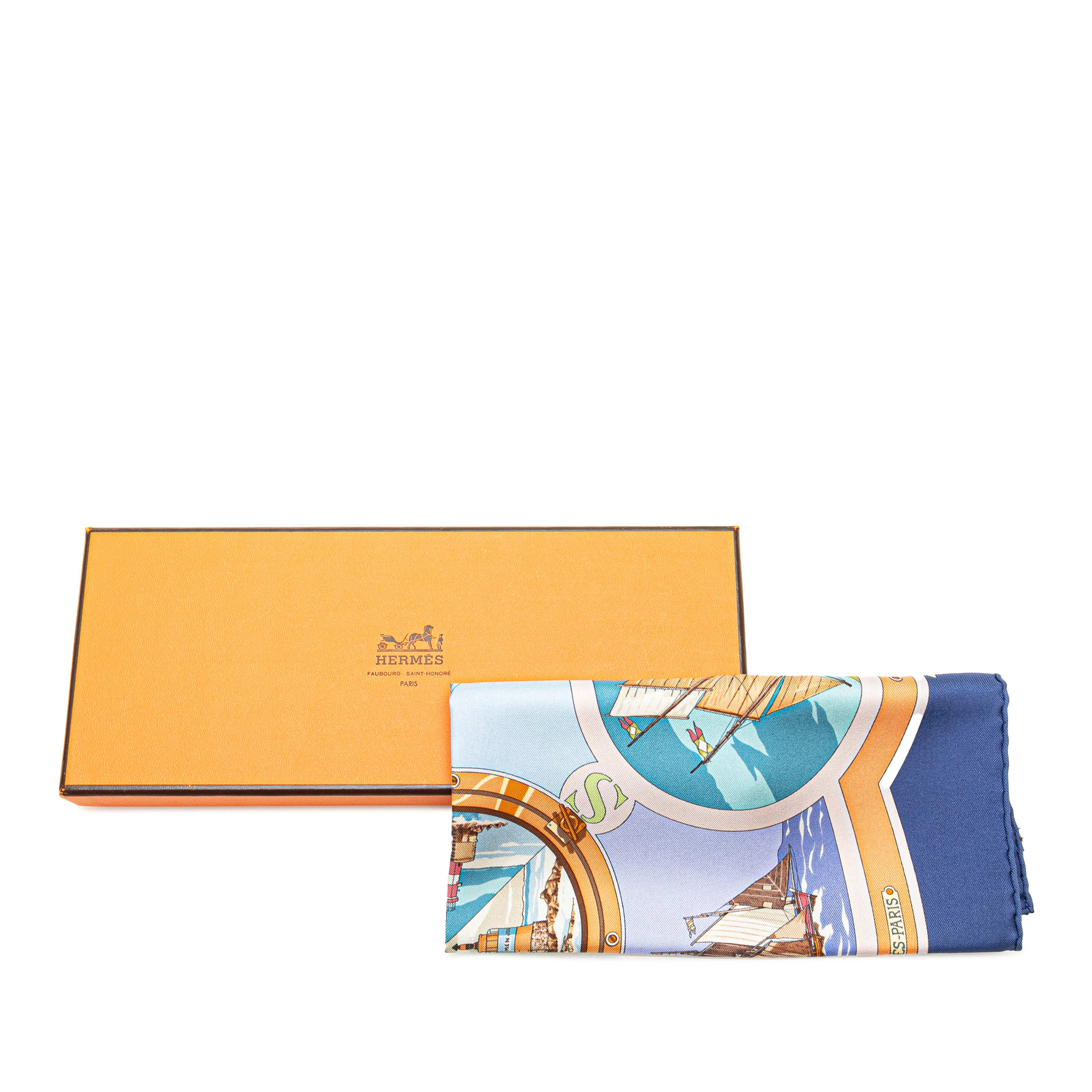 Hermès Belles Amures Silk Scarf