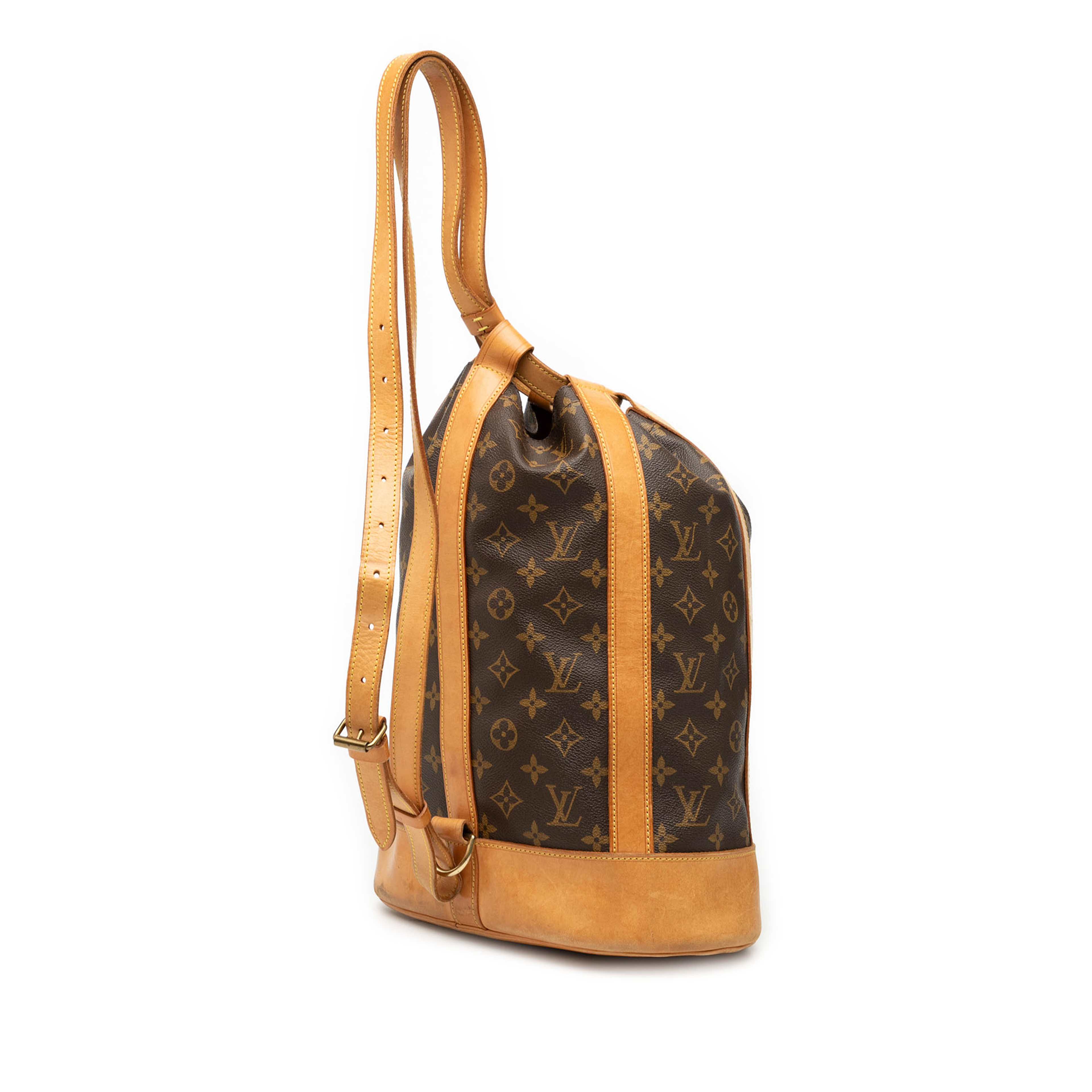 Louis Vuitton Monogram Randonnee Pm, från Luxclusif, i färgen brown. Klicka för att öppna bilden i stort format