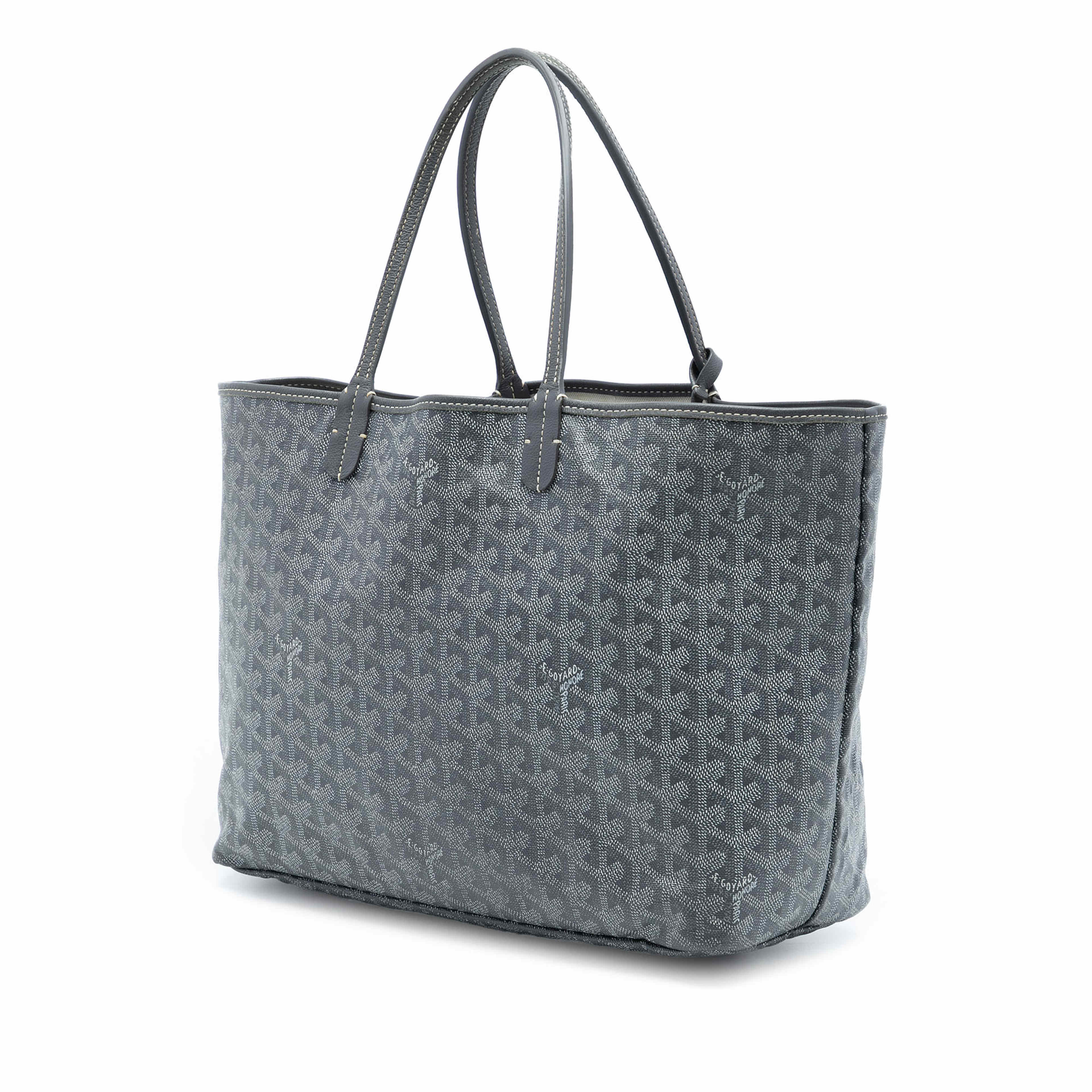 Goyard Goyardine Saint Louis Pm, från Luxclusif, i färgen gray. Klicka för att öppna bilden i stort format
