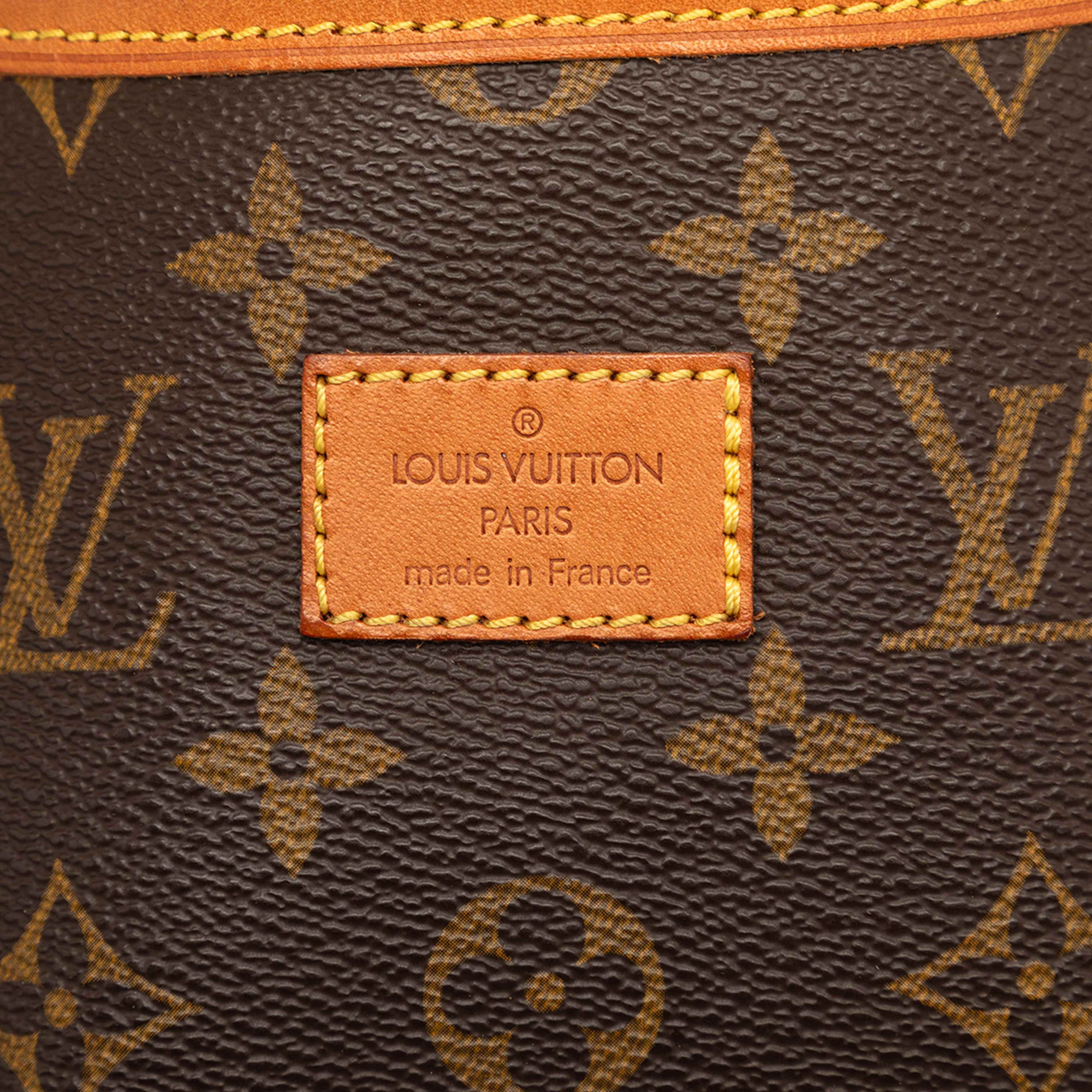Louis Vuitton Monogram Saumur 35, från Luxclusif, i färgen brown. Klicka för att öppna bilden i stort format