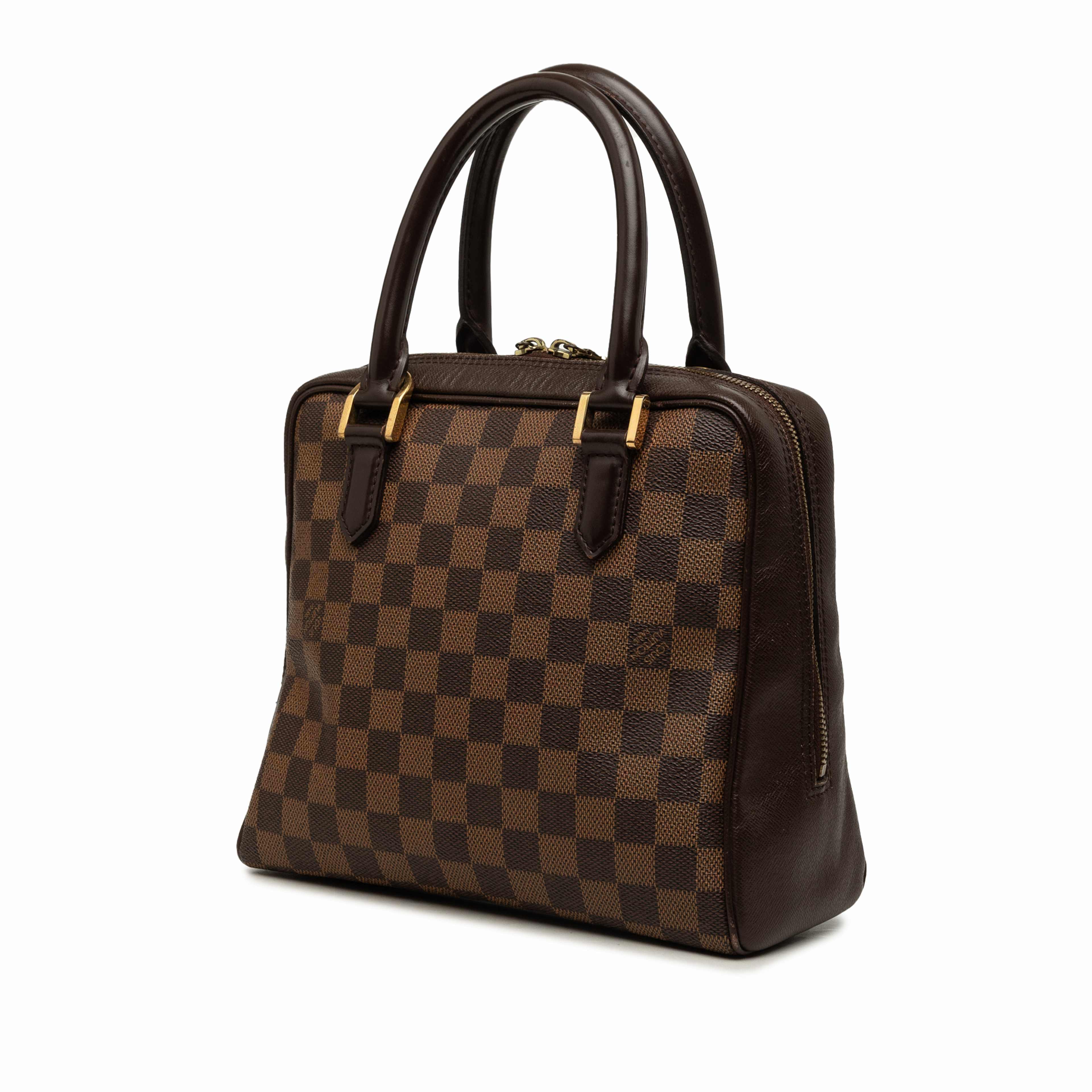 Louis Vuitton Damier Ebene Brera, från Luxclusif, i färgen brun. Klicka för att öppna bilden i stort format