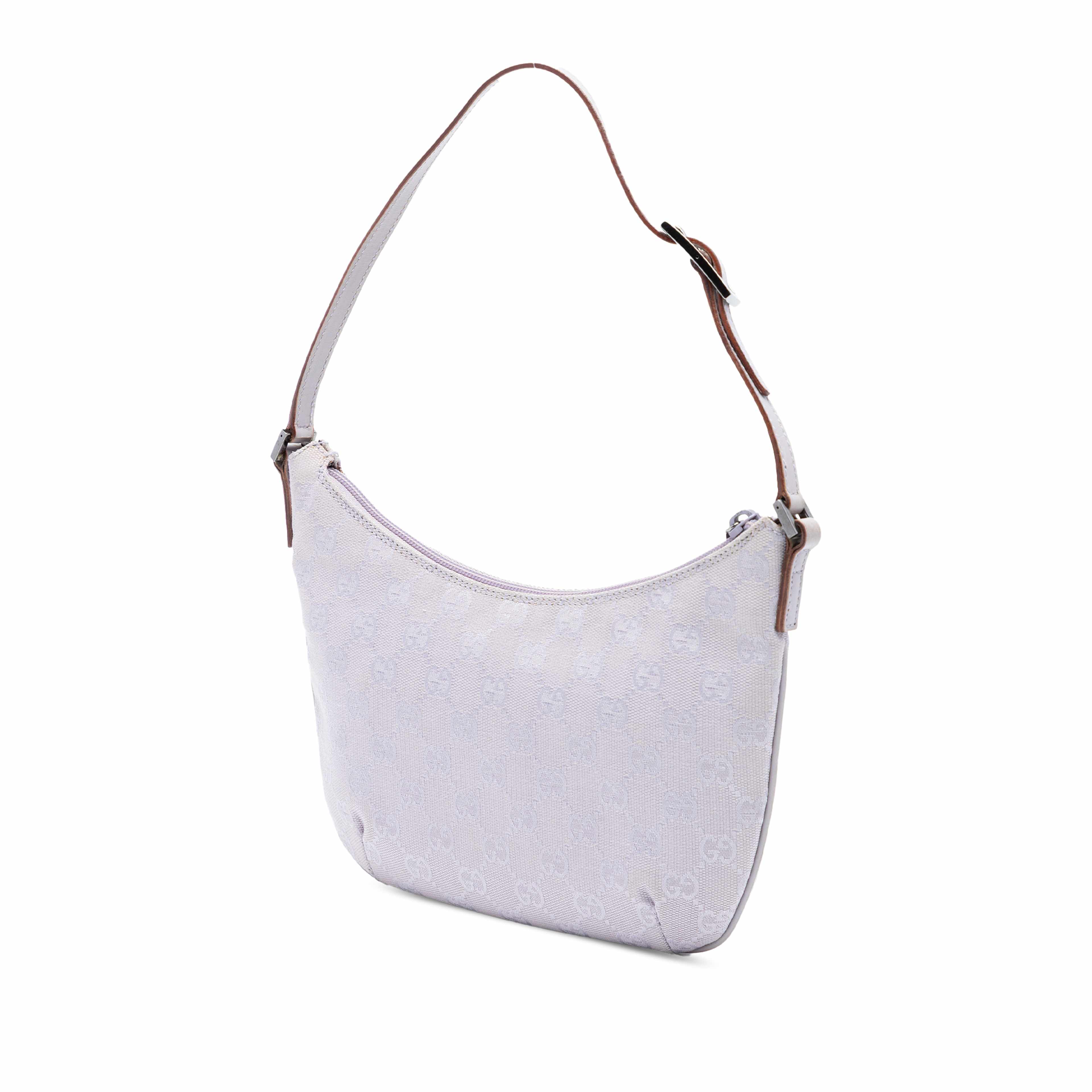 Gucci Gg Canvas Shoulder Bag, från Luxclusif, i färgen light purple. Klicka för att öppna bilden i stort format