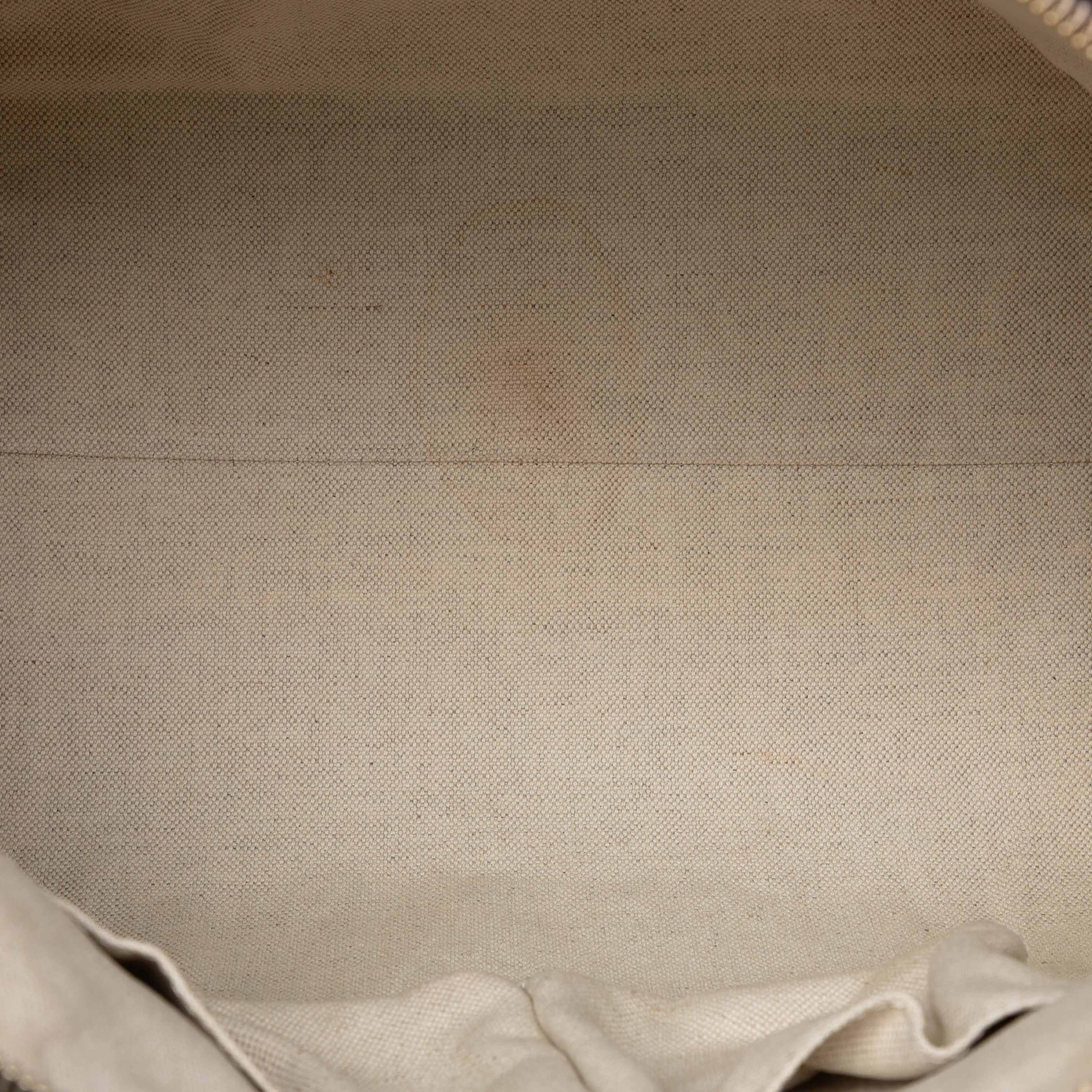 Gucci Large Gg Supreme Nice Dome Satchel, från Luxclusif, i färgen dark brown. Klicka för att öppna bilden i stort format