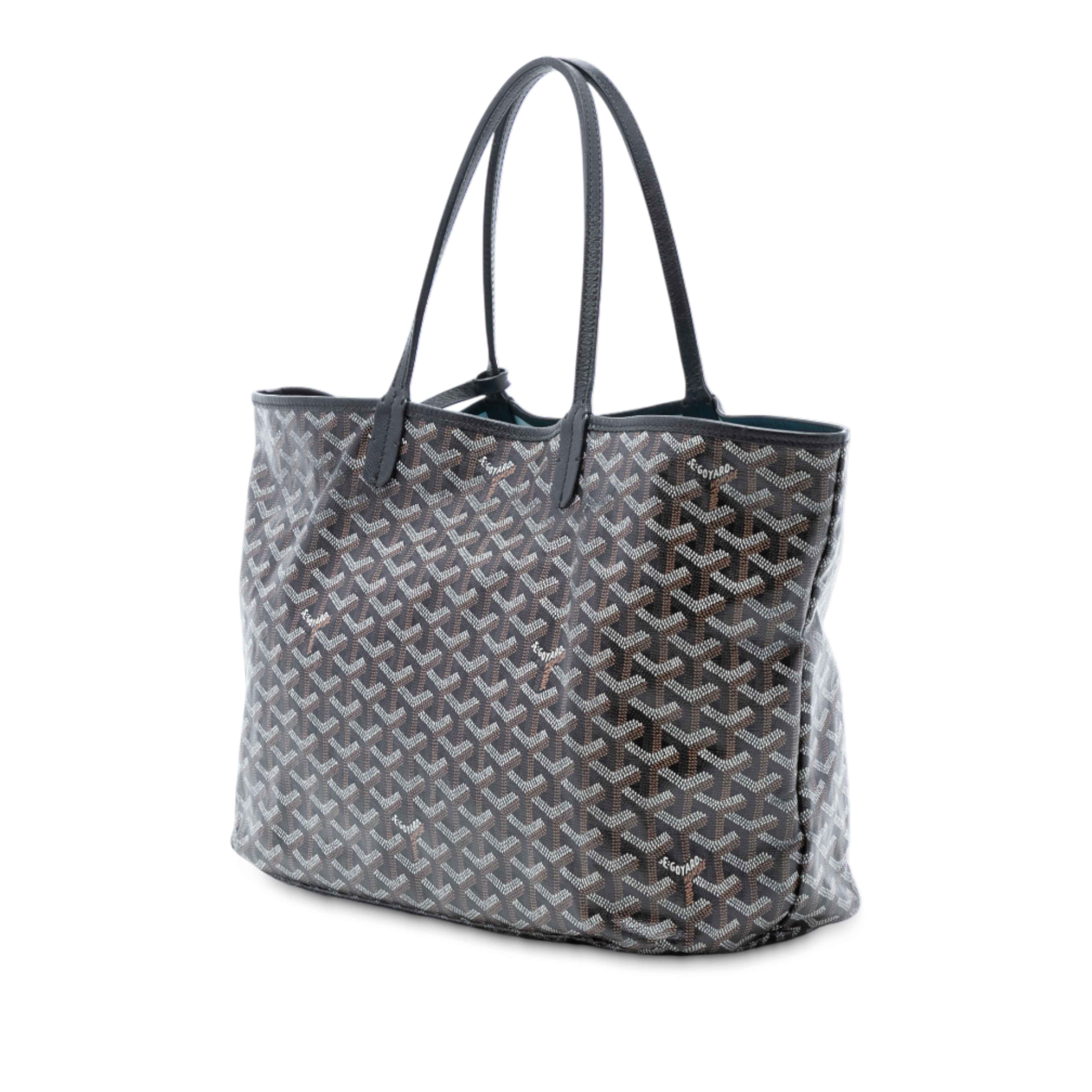 Goyard Goyardine Saint Louis Pm, från Luxclusif, i färgen svart. Klicka för att öppna bilden i stort format