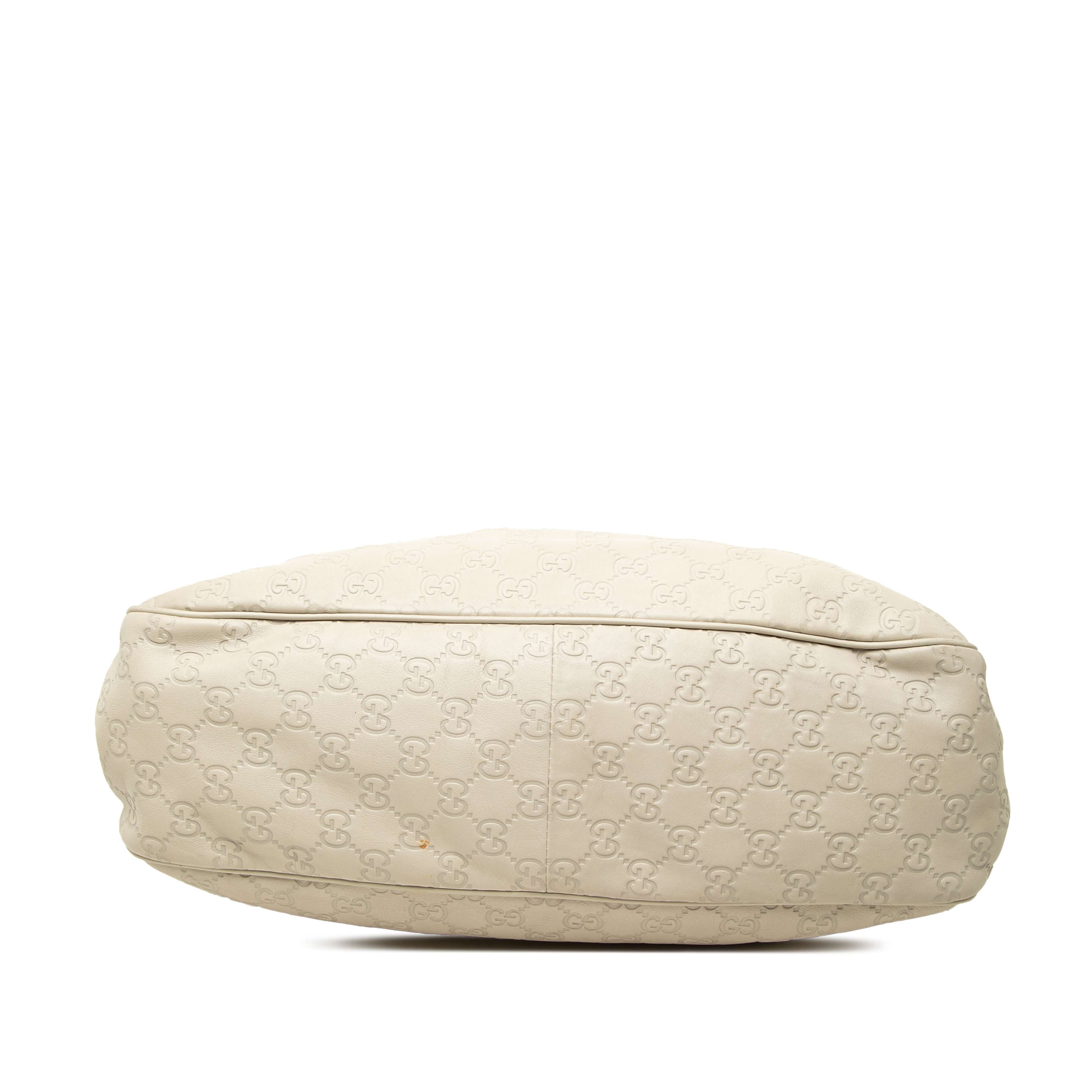 Gucci Guccissima Sukey Tote, från Luxclusif, i färgen brun. Klicka för att öppna bilden i stort format