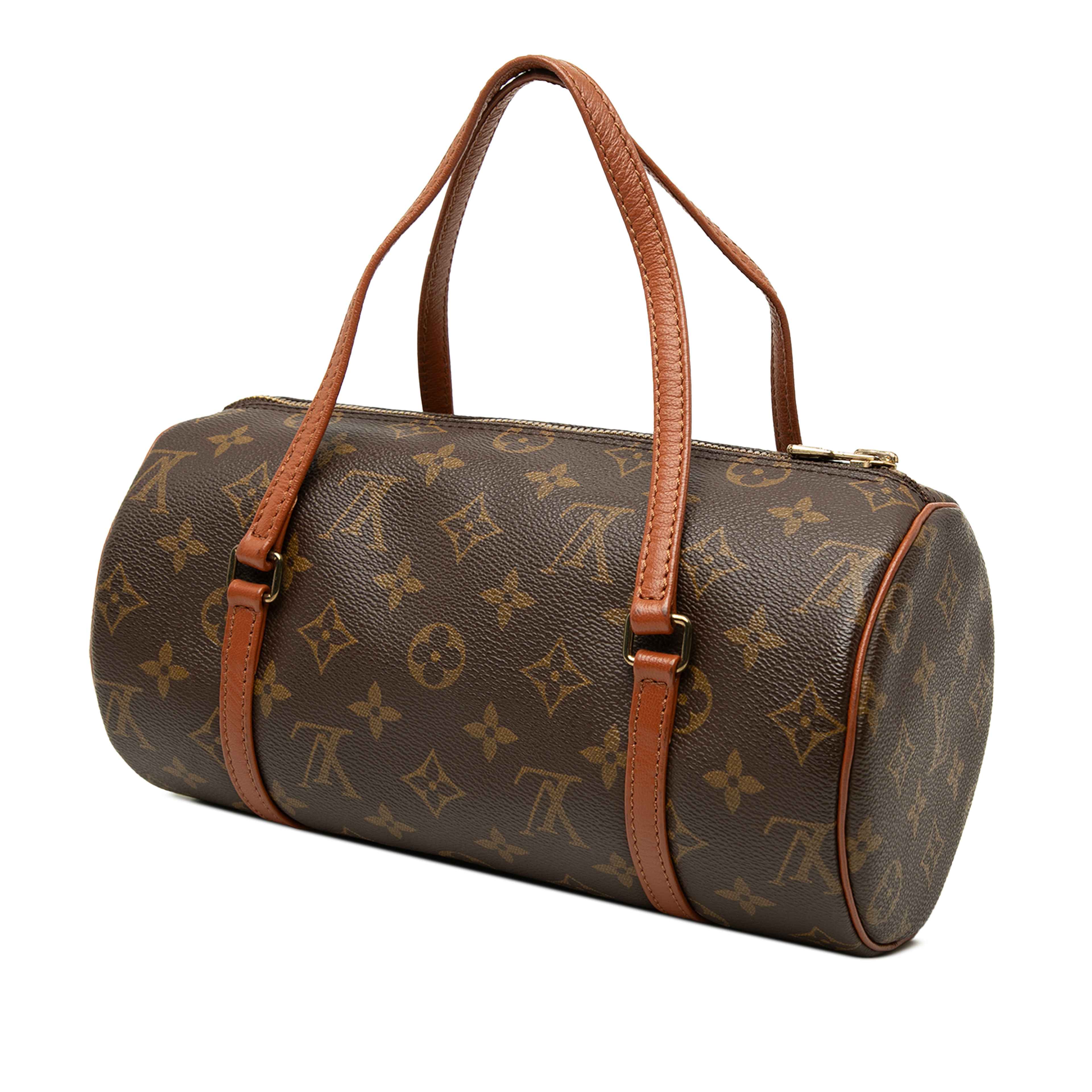 Louis Vuitton Monogram Papillon 26, från Luxclusif, i färgen brun. Klicka för att öppna bilden i stort format