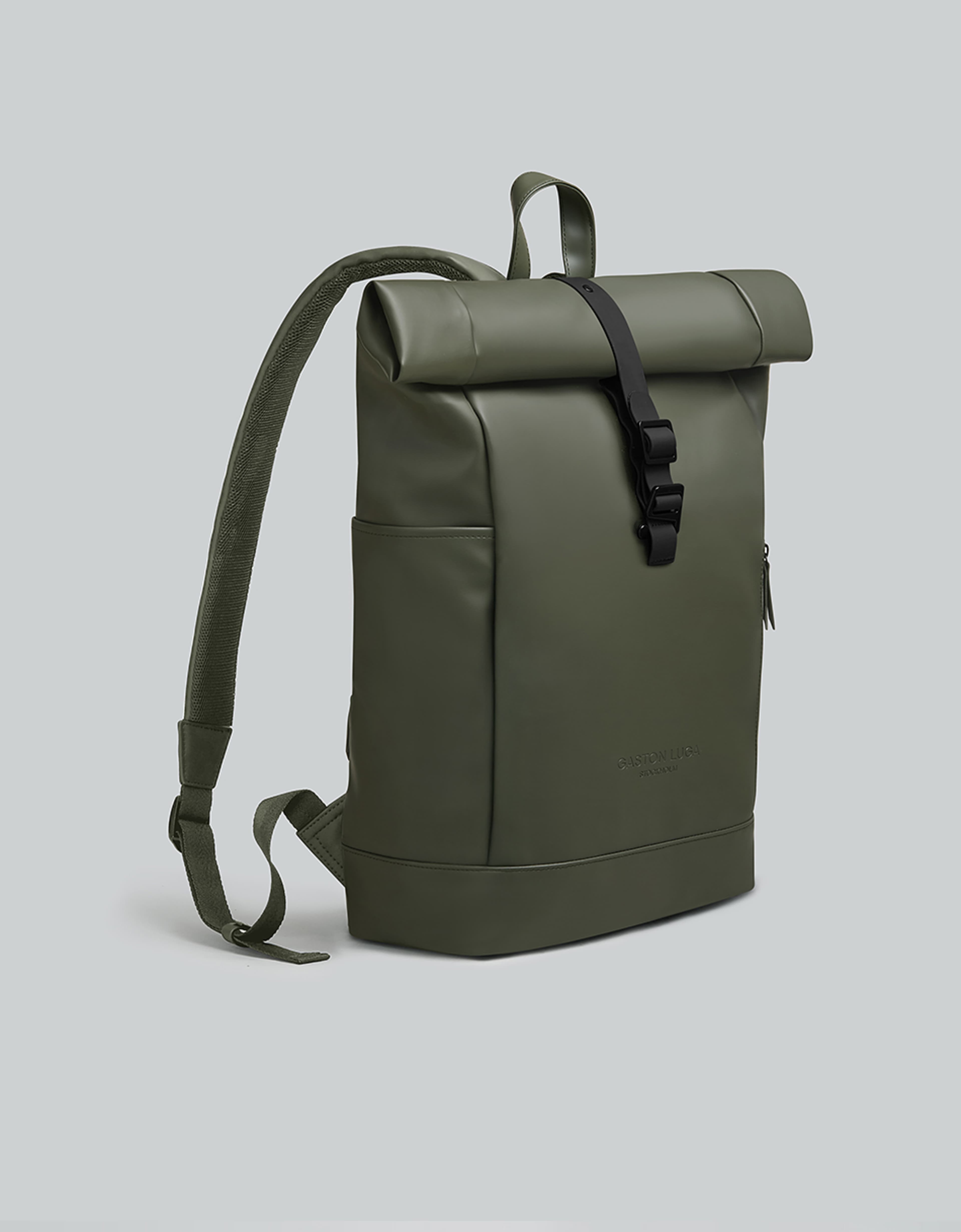 Spläsh Rolltop 16", från Gaston Luga, i färgen olive.
