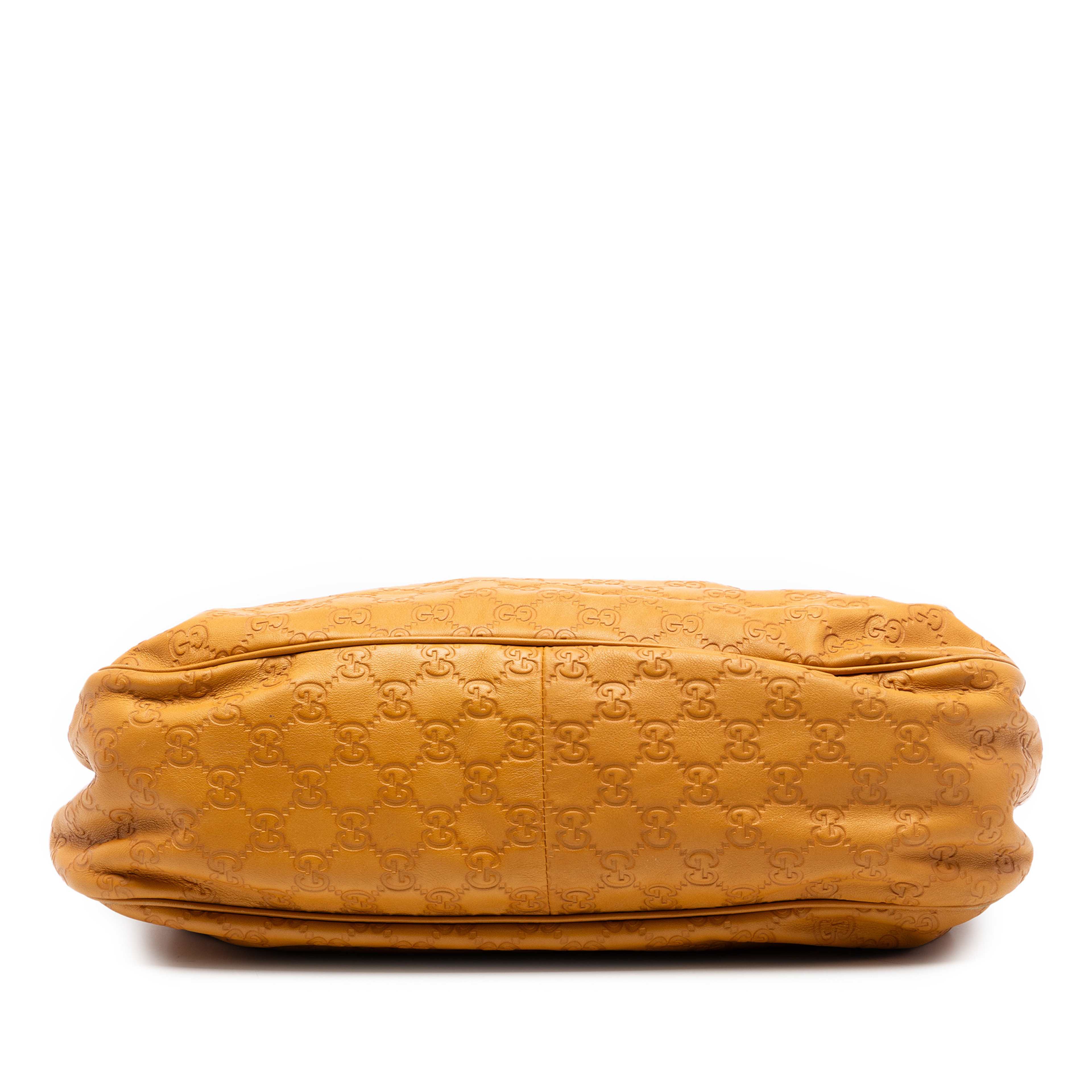 Gucci Guccissima Sukey Tote, från Luxclusif, i färgen yellow. Klicka för att öppna bilden i stort format