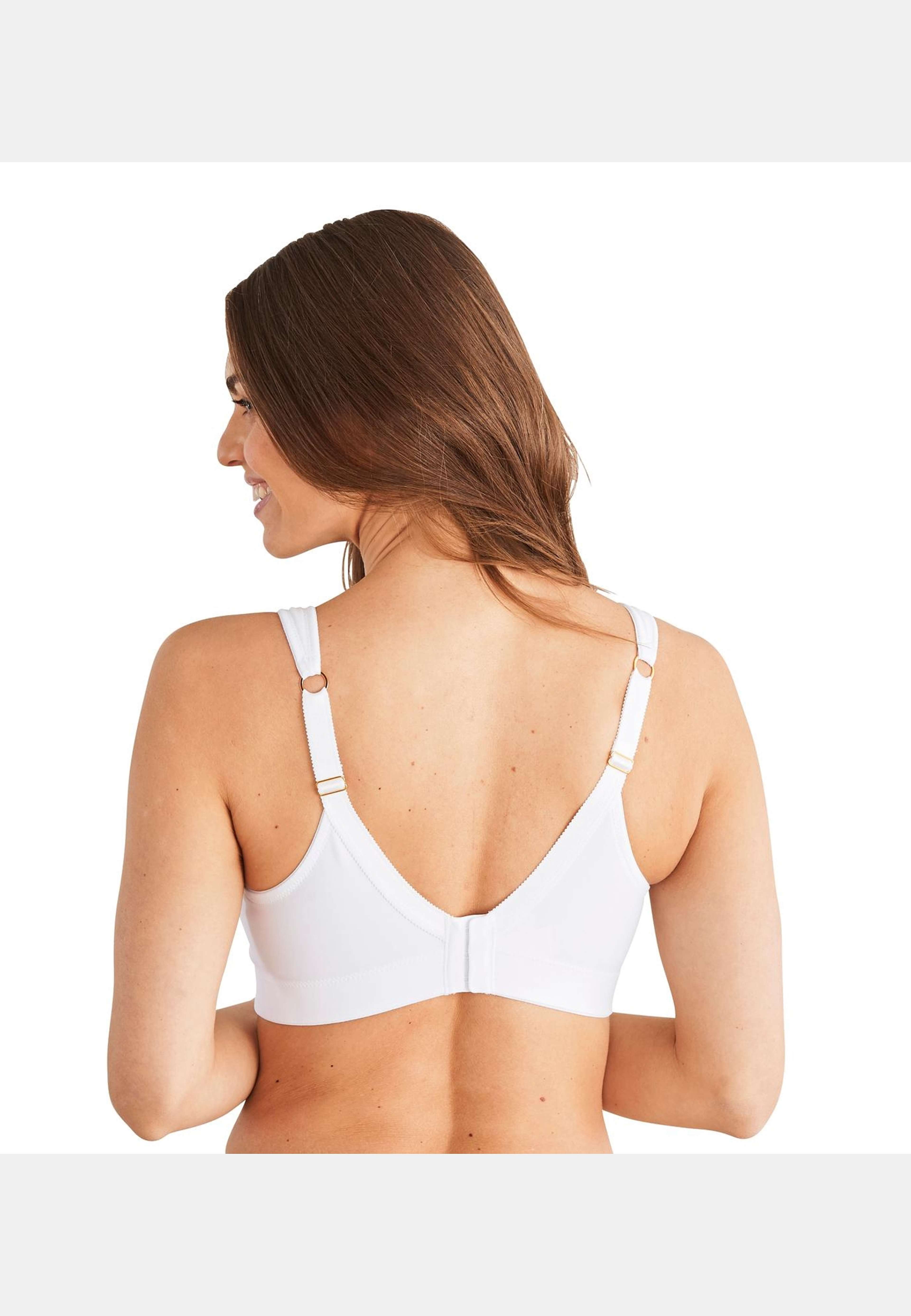 True Curves Bh Utan Bygel, Coolmax, från Swegmark, i färgen white. Klicka för att öppna bilden i stort format