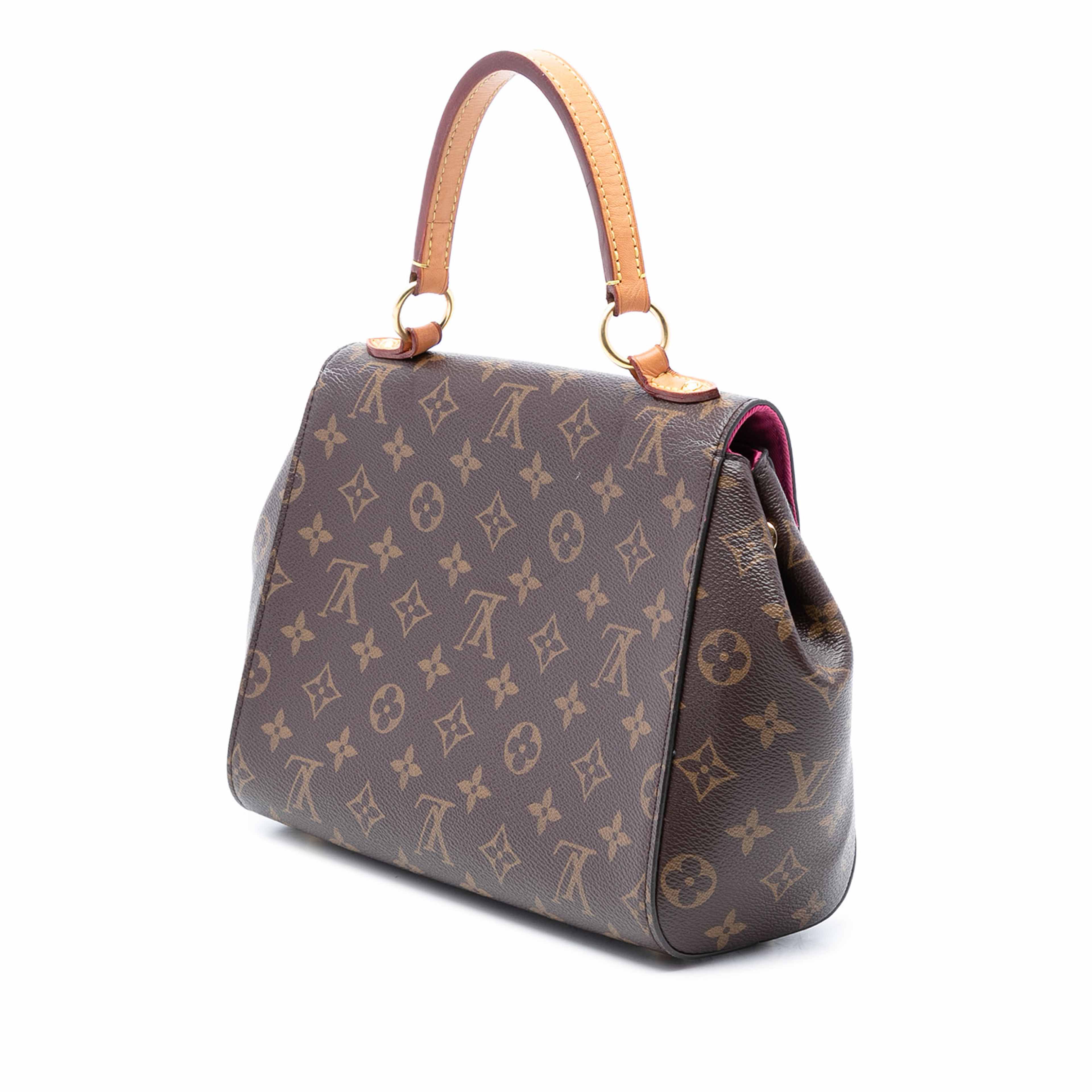 Louis Vuitton Monogram Cluny Bb, från Luxclusif, i färgen brown. Klicka för att öppna bilden i stort format