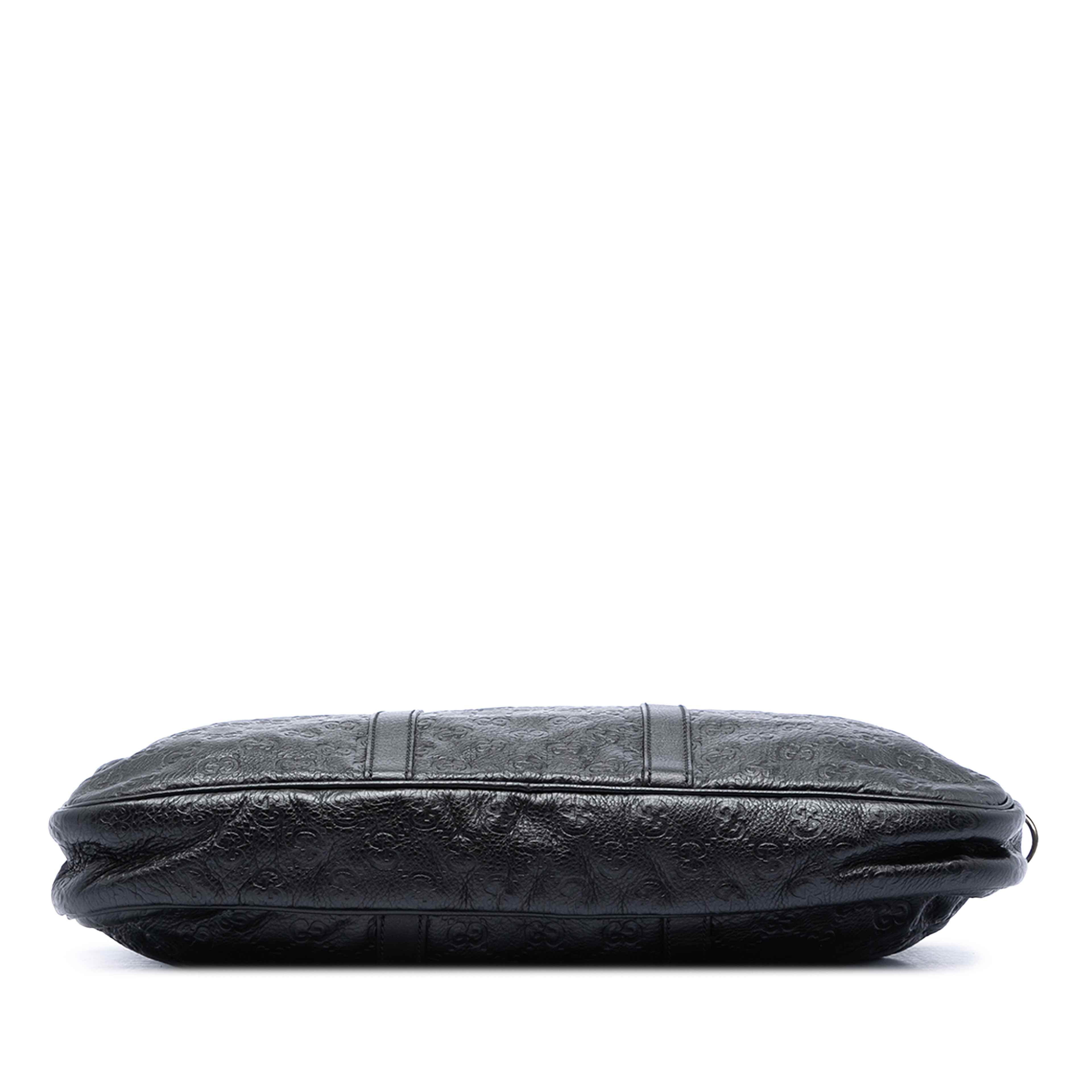 Gucci Guccissima Business Bag, från Luxclusif, i färgen black. Klicka för att öppna bilden i stort format