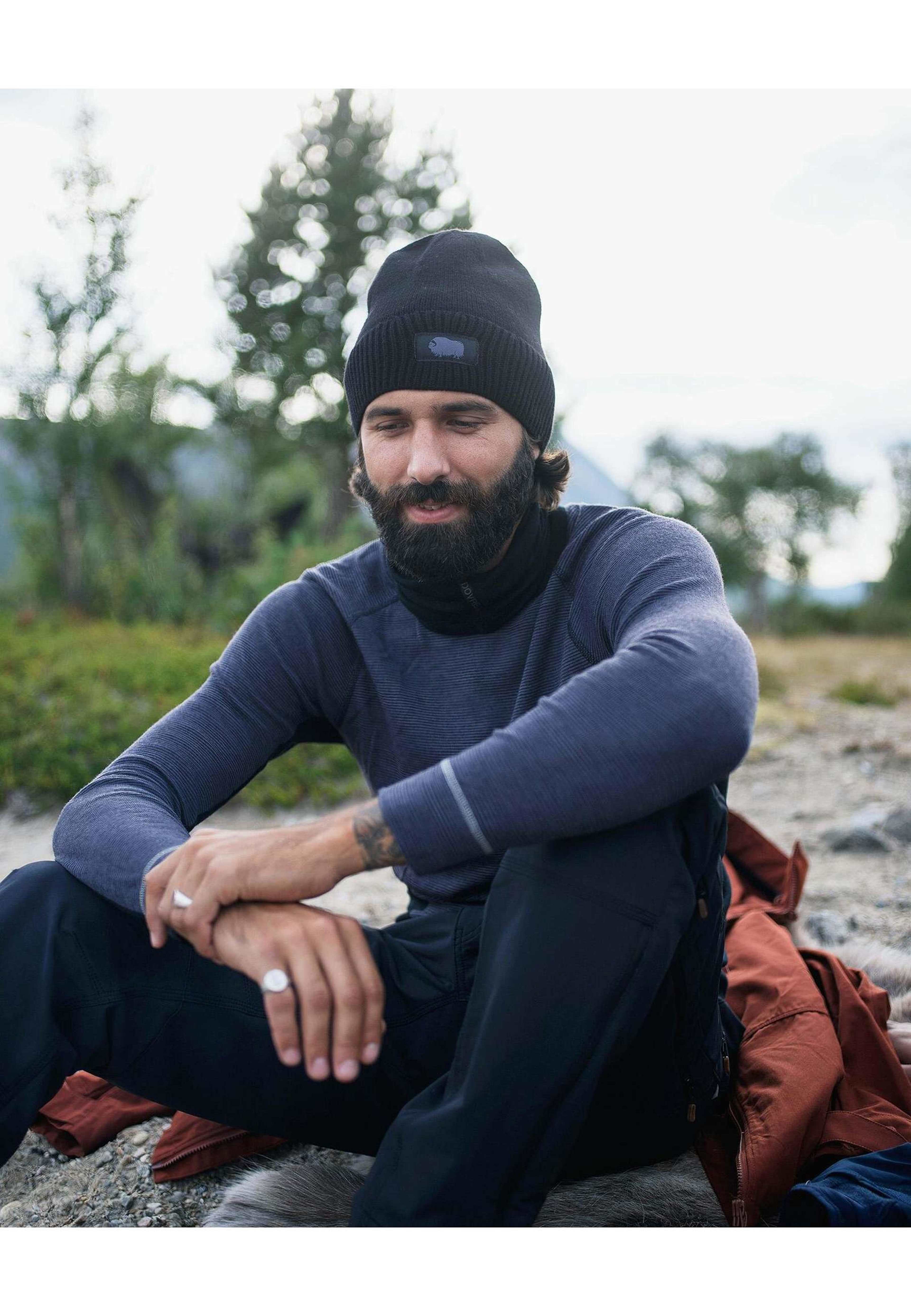 Ekologisk Ull, Beanie Hatt, Navy