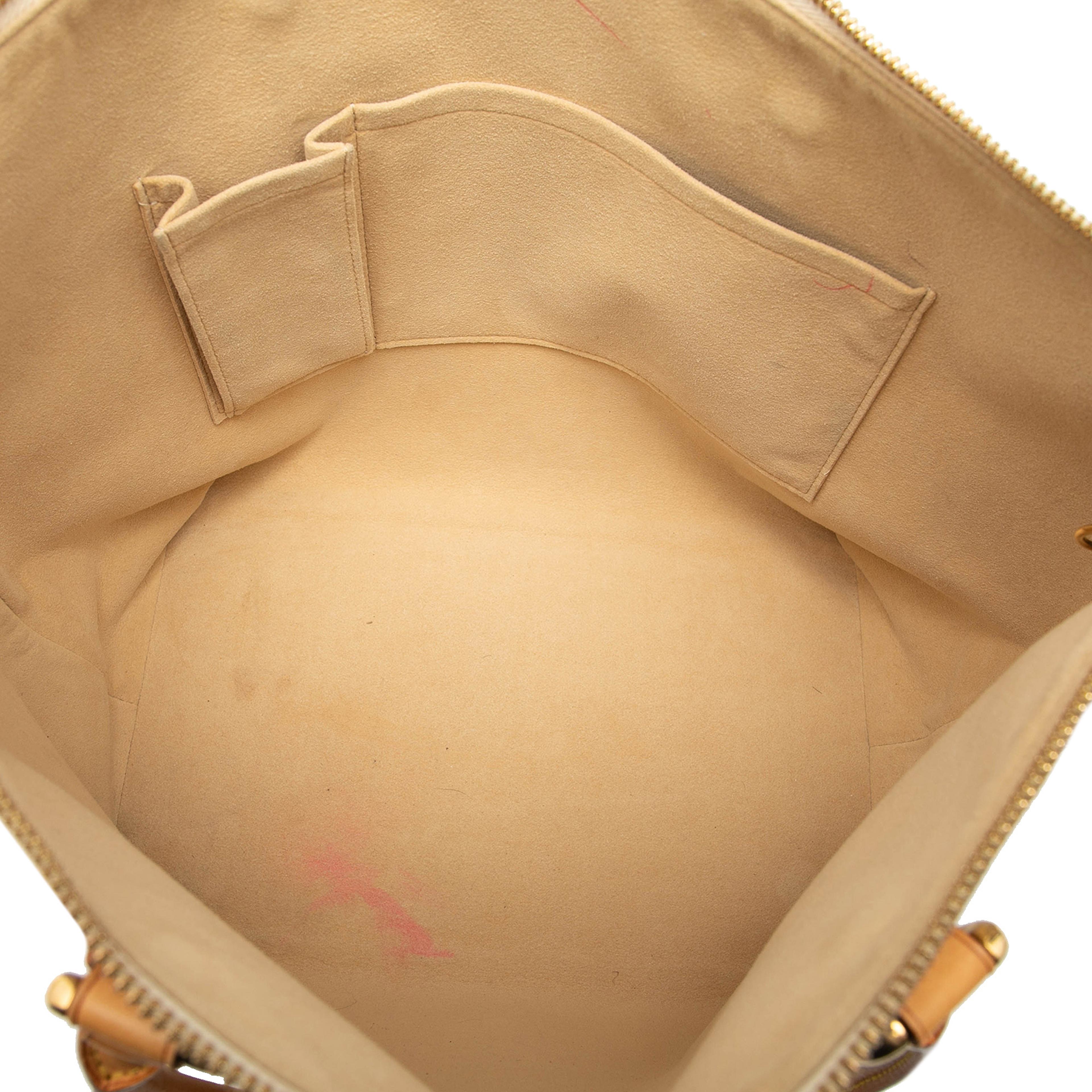 Louis Vuitton Damier Azur Saleya Mm, från Luxclusif, i färgen white. Klicka för att öppna bilden i stort format