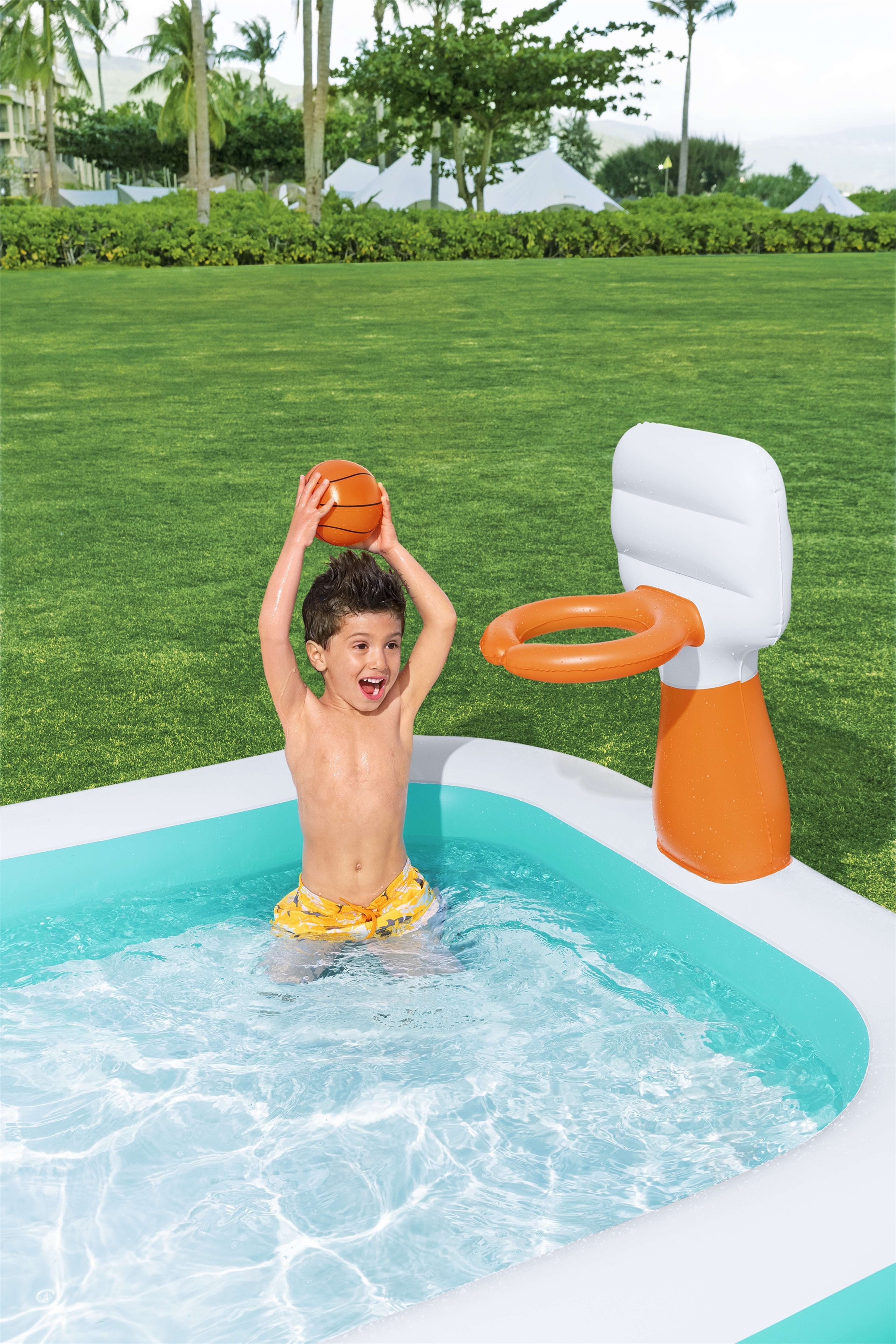 Familjepool Dunk N Splash 251 X 168 X 102cm