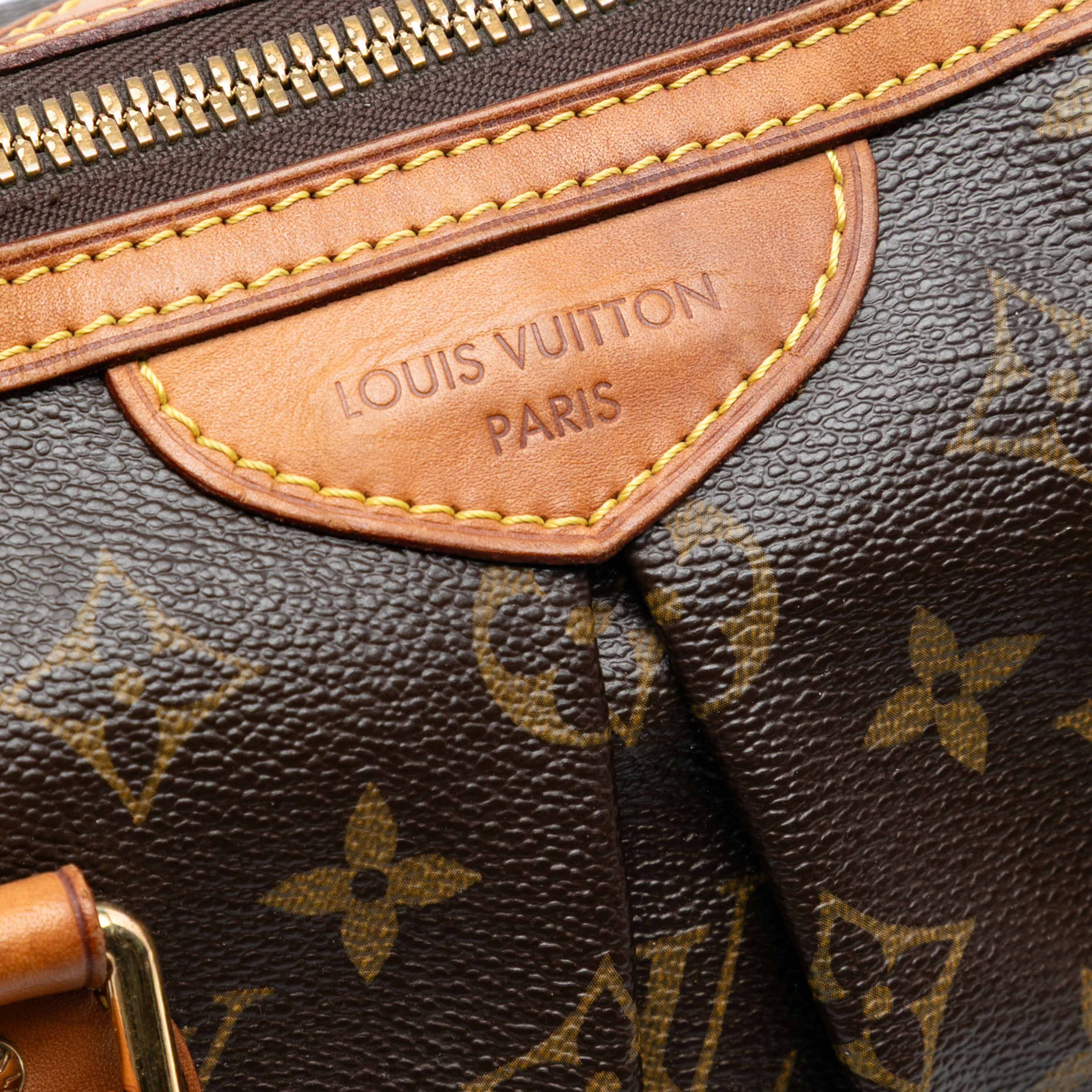 Louis Vuitton Monogram Palermo Pm, från Luxclusif, i färgen brown. Klicka för att öppna bilden i stort format