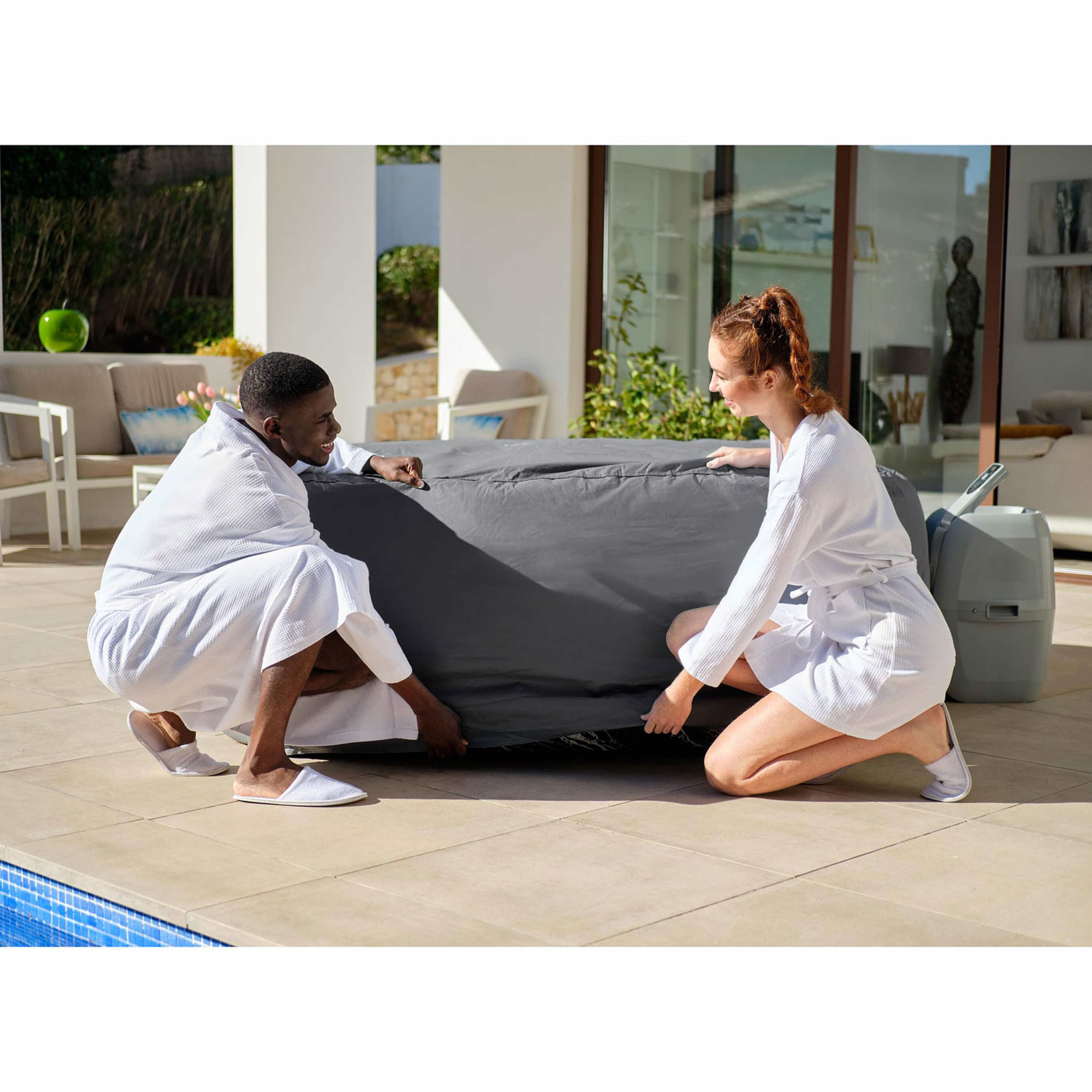 Lay-z-spa Thermal Skydd För Spabad Fyrkant 1.80m X 1.80m X 71cm