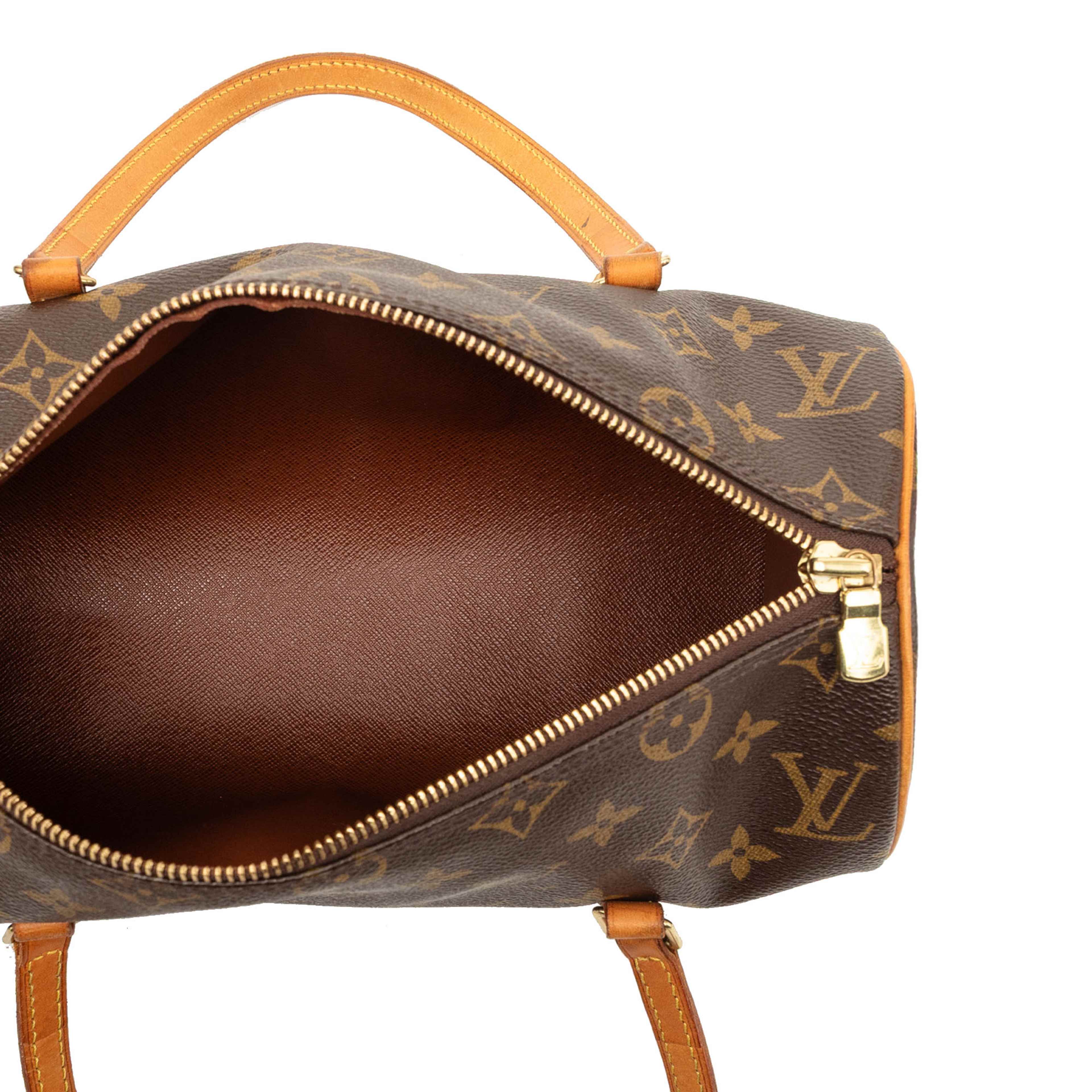 Louis Vuitton Monogram Papillon 28, från Luxclusif, i färgen brown. Klicka för att öppna bilden i stort format