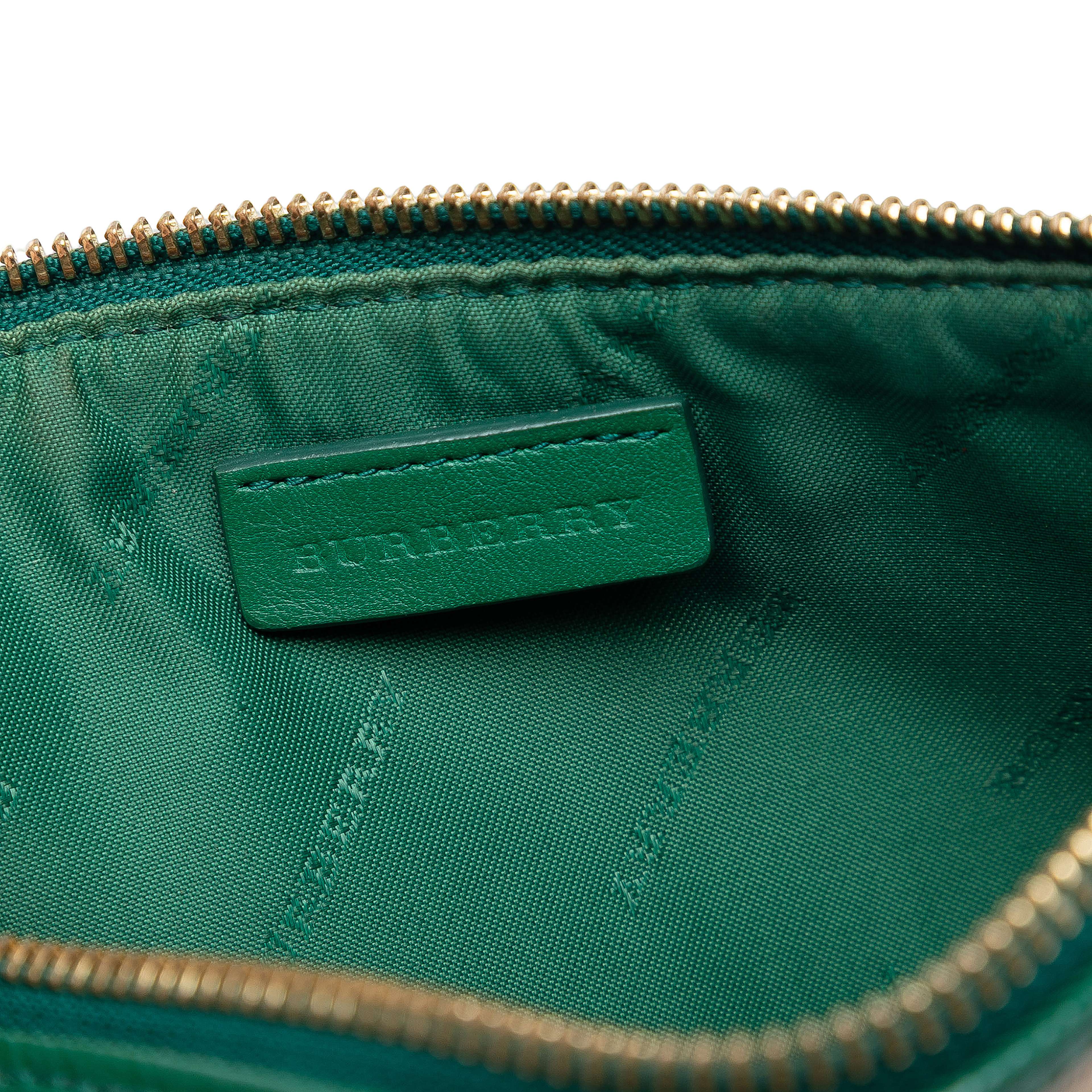 Burberry Haymarket Check Coated Canvas Peyton Crossbody, från Luxclusif, i färgen beige. Klicka för att öppna bilden i stort format