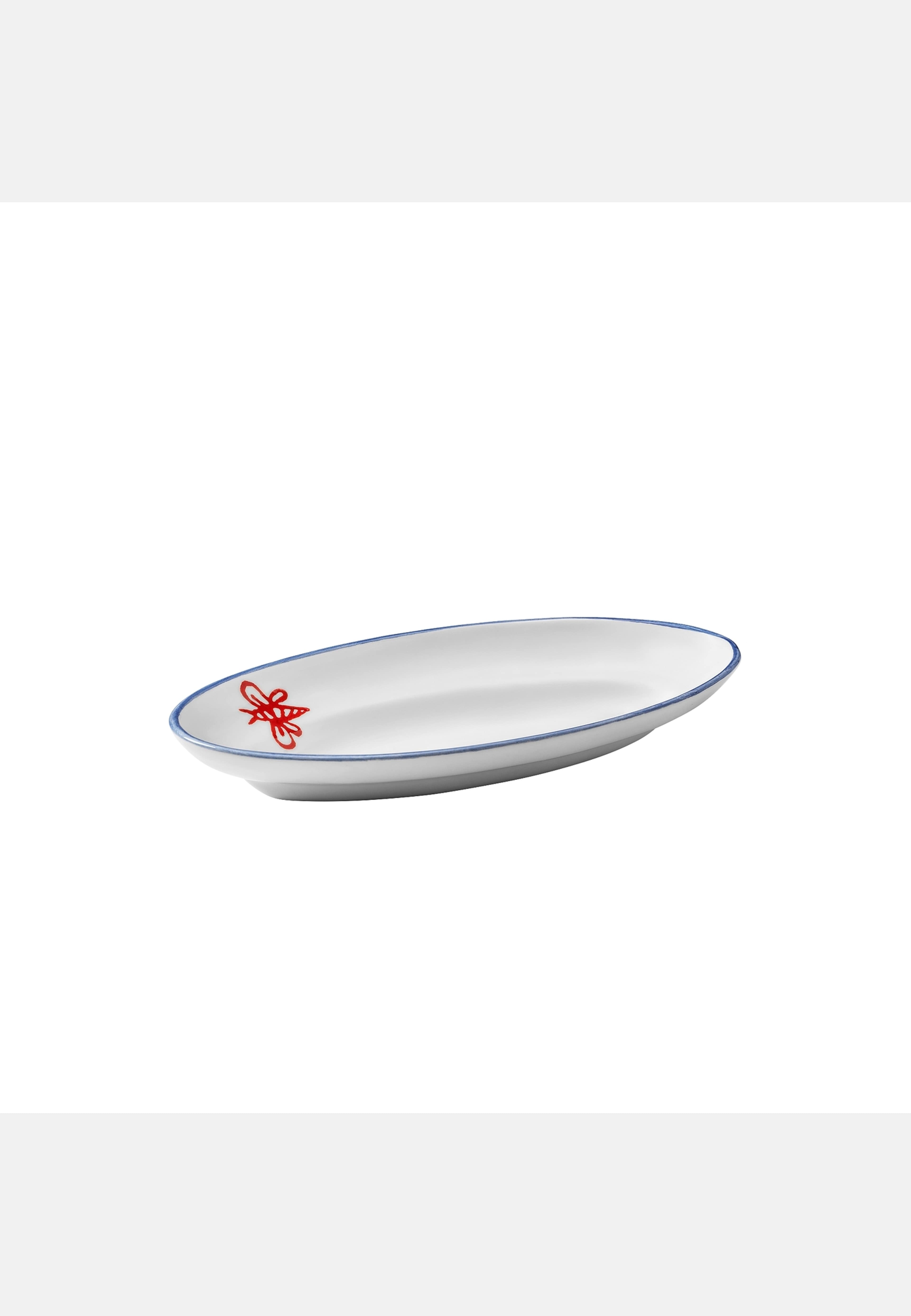 Picnic Liten Serveringstallrik - 26 Cm, från Pick A Poppy, i färgen red. Klicka för att öppna bilden i stort format