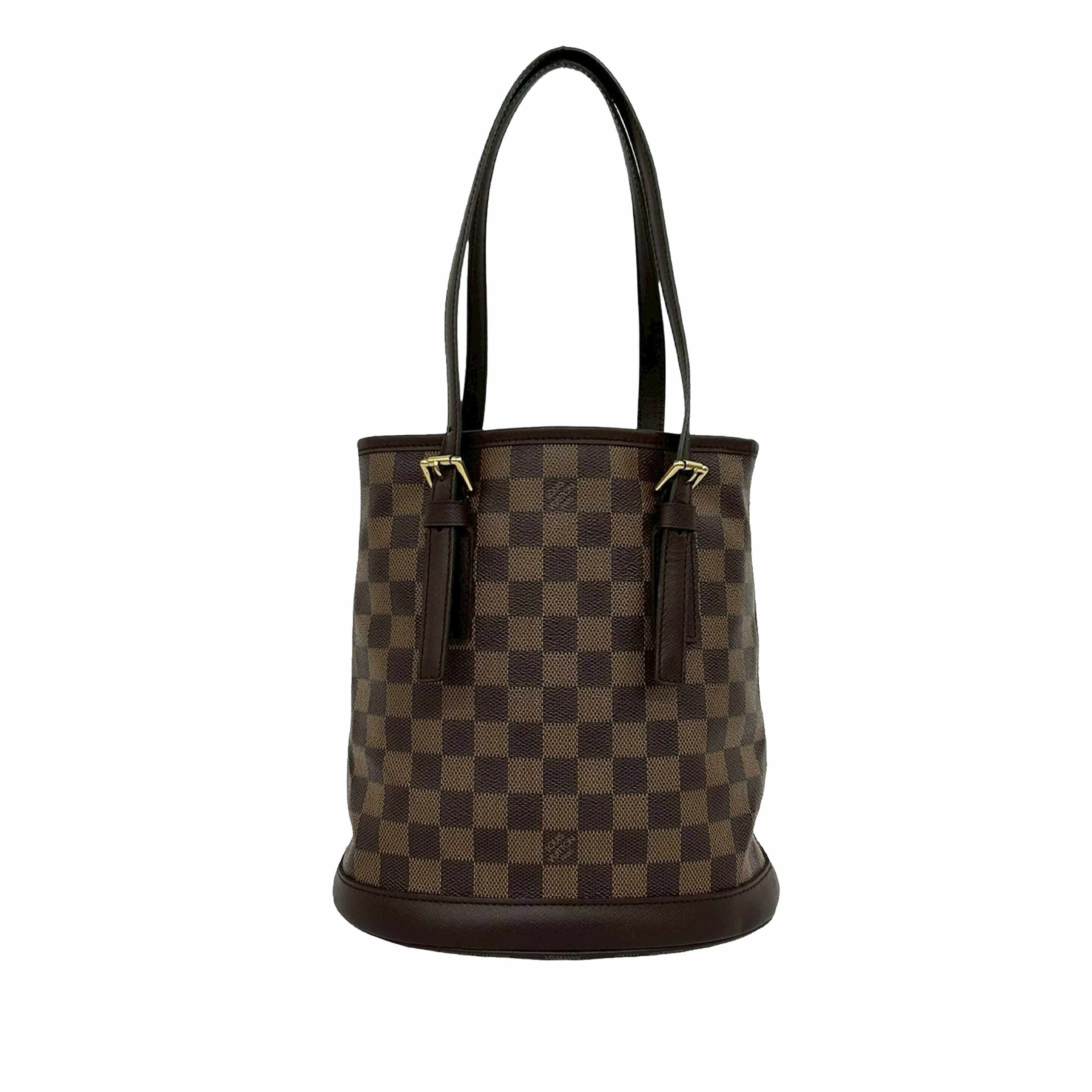 Louis Vuitton Damier Ebene Marais, från Luxclusif, i färgen brown. Klicka för att öppna bilden i stort format