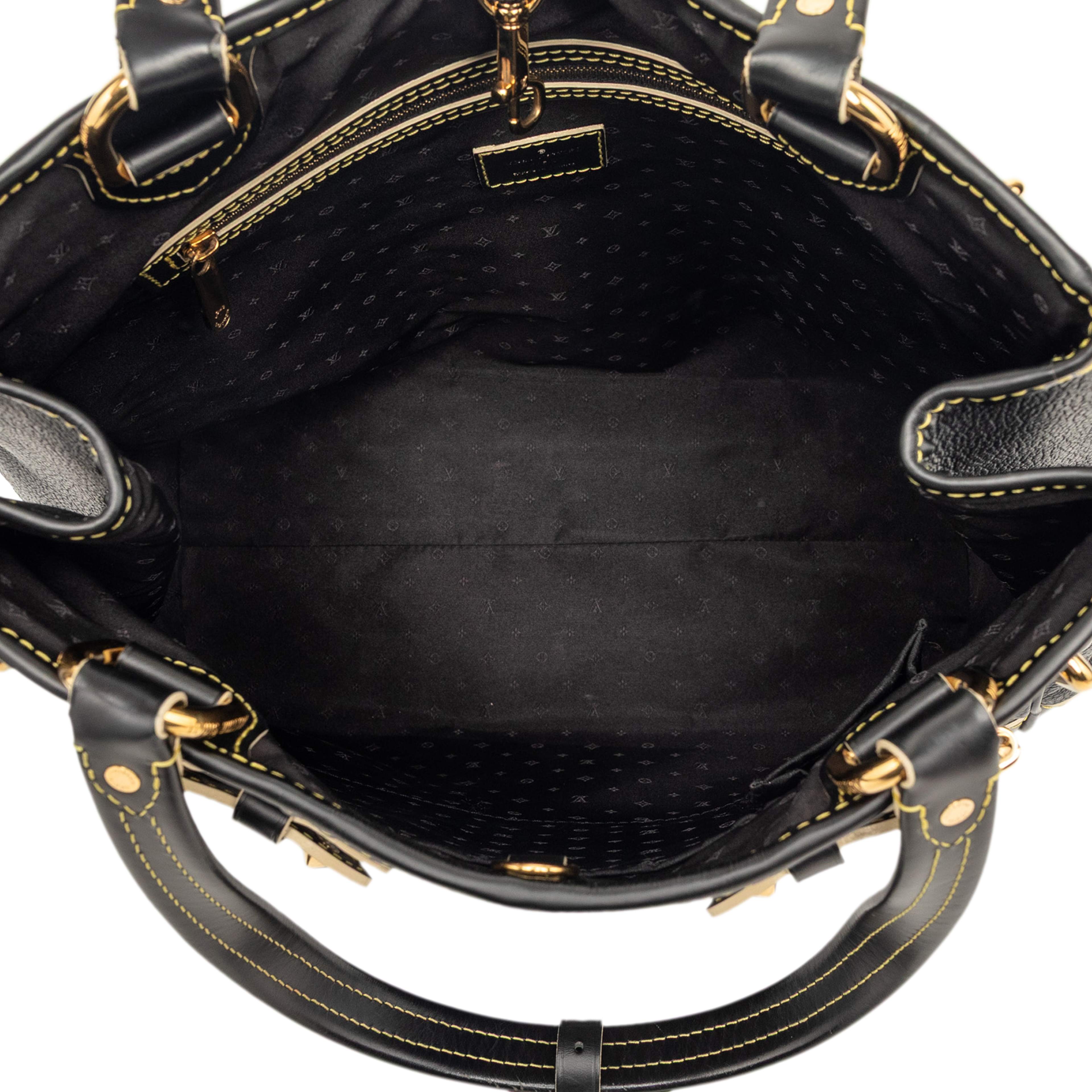 Louis Vuitton Suhali Le Majestueux, från Luxclusif, i färgen black. Klicka för att öppna bilden i stort format
