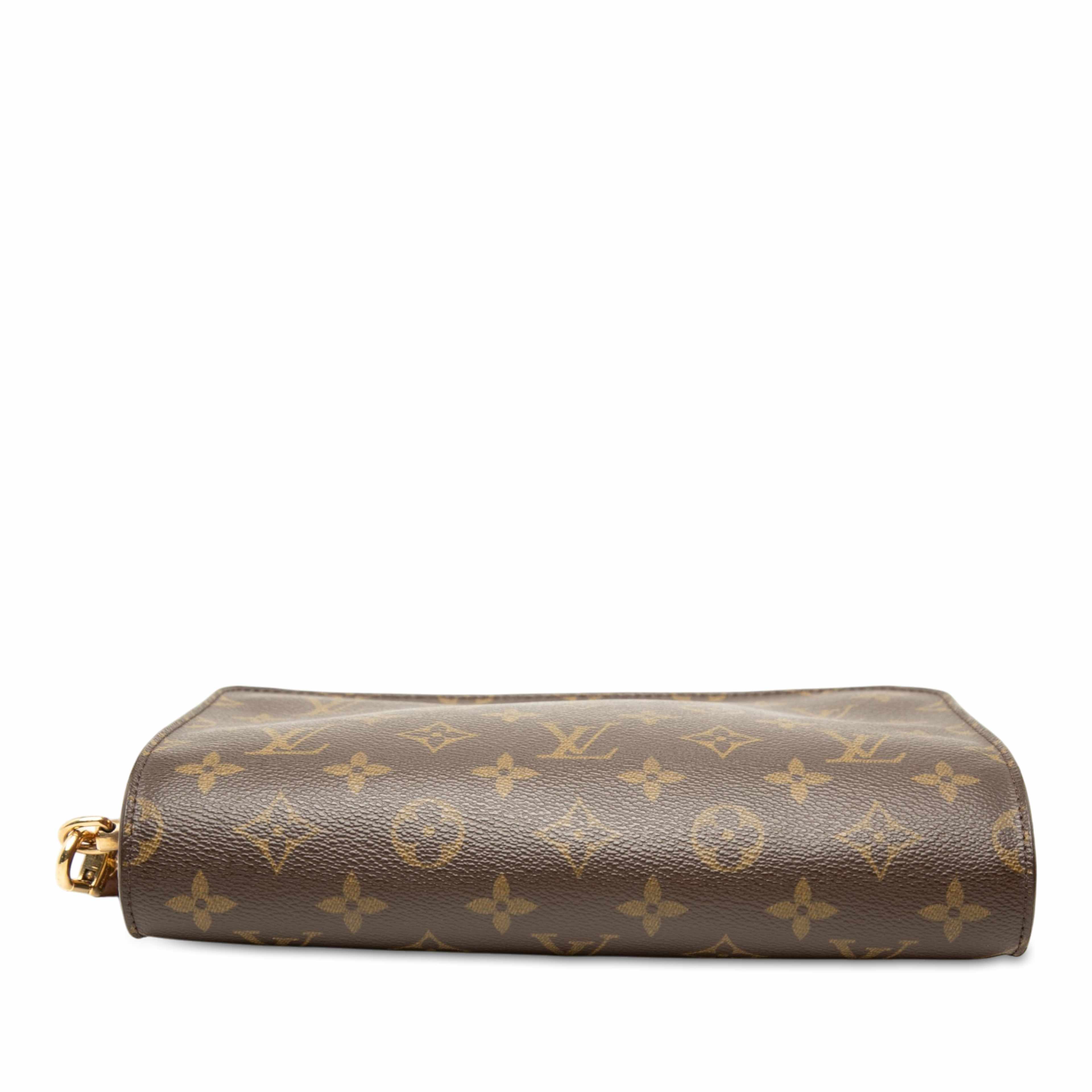Louis Vuitton Monogram Orsay, från Luxclusif, i färgen brun. Klicka för att öppna bilden i stort format