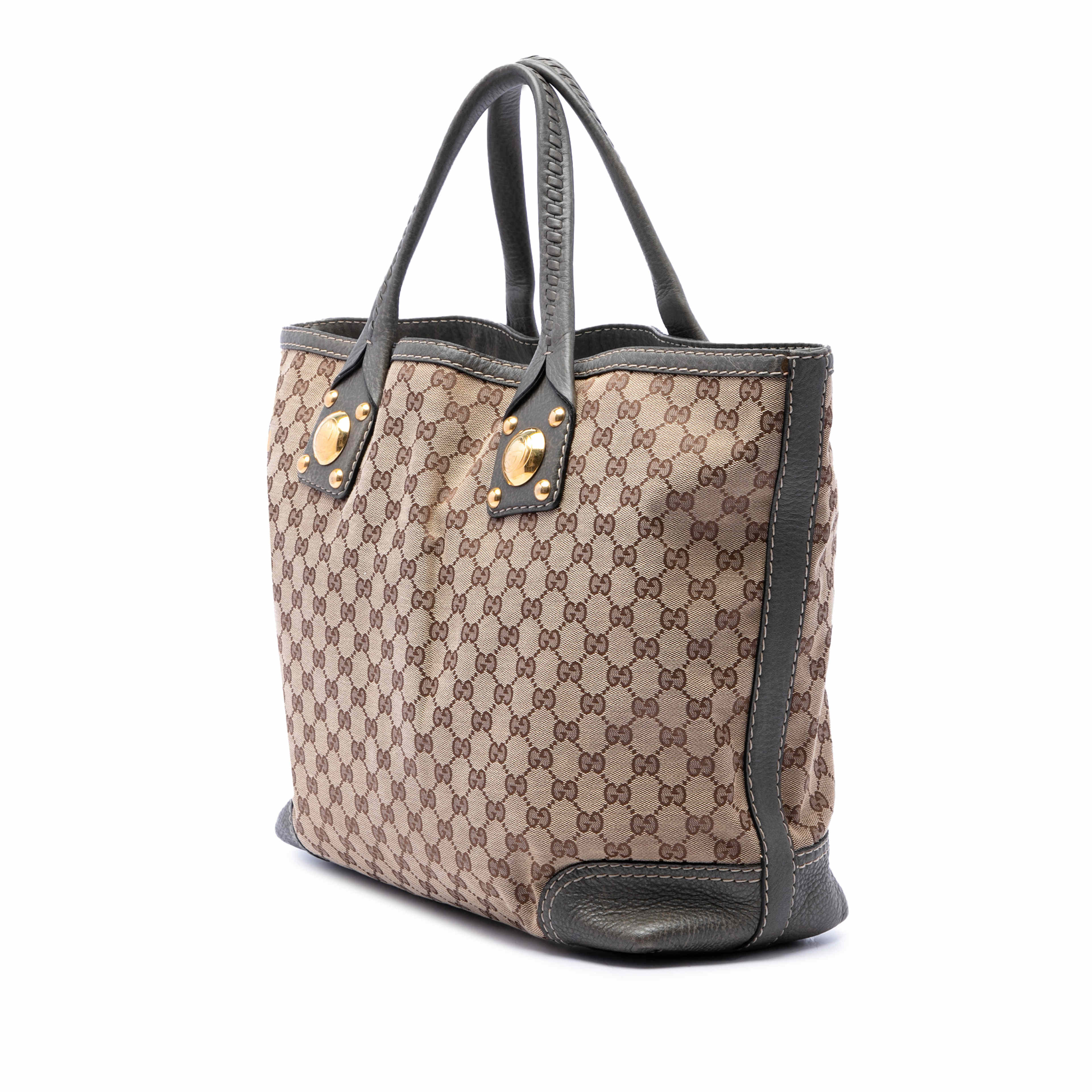 Gucci Gg Canvas Sunset Tote, från Luxclusif, i färgen beige. Klicka för att öppna bilden i stort format