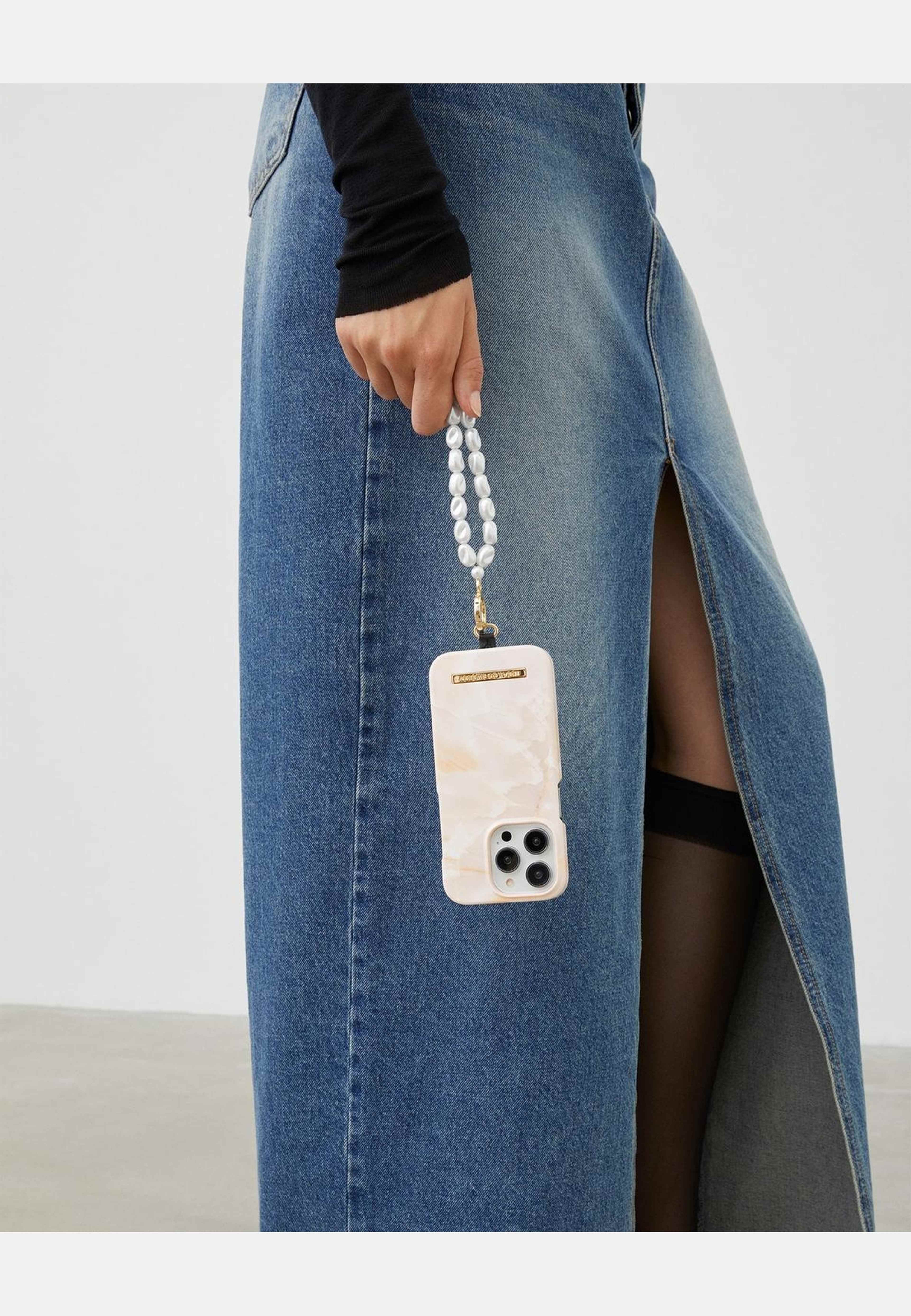 Phone Wristlet Strap Pearl