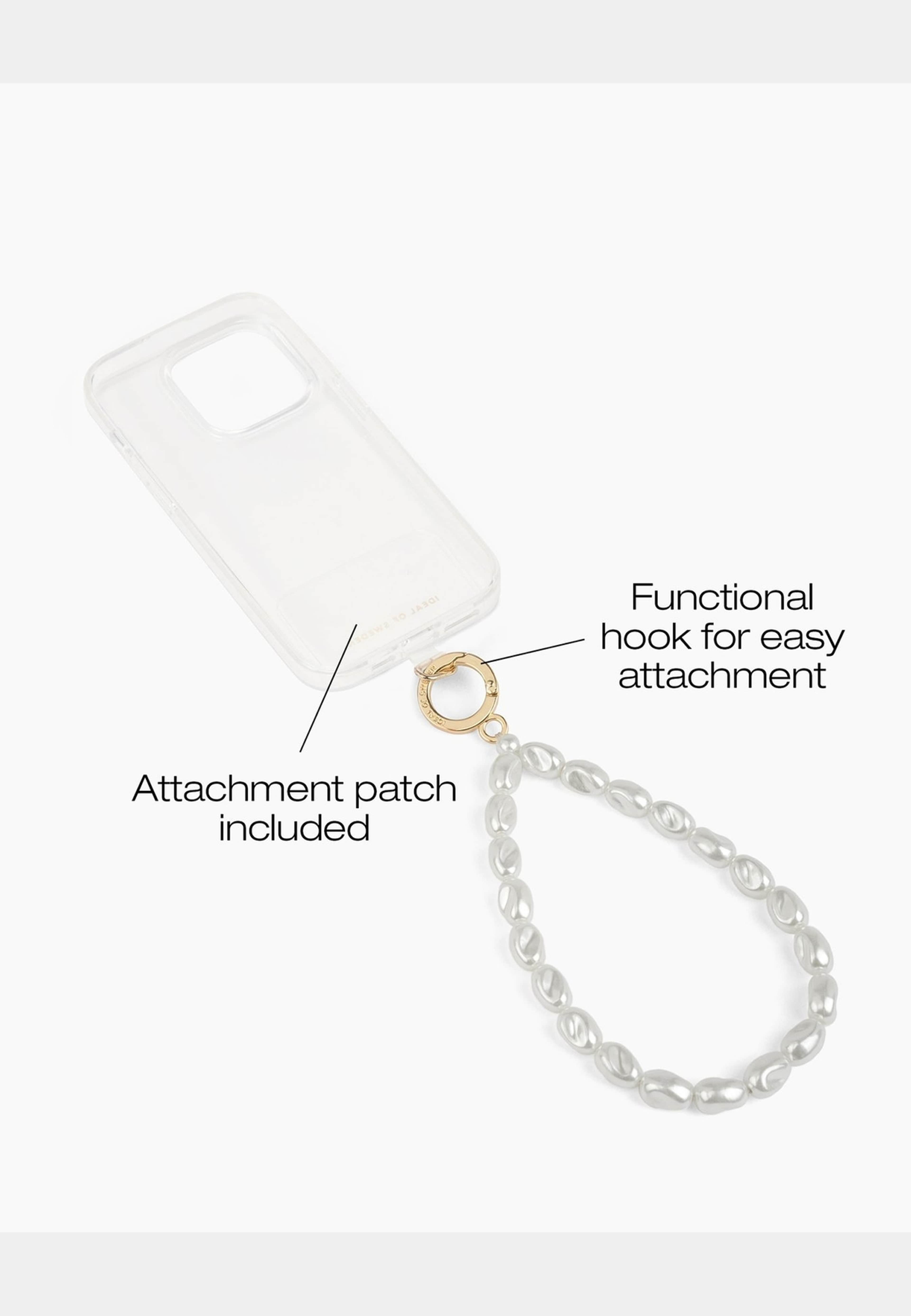 Phone Wristlet Strap Pearl