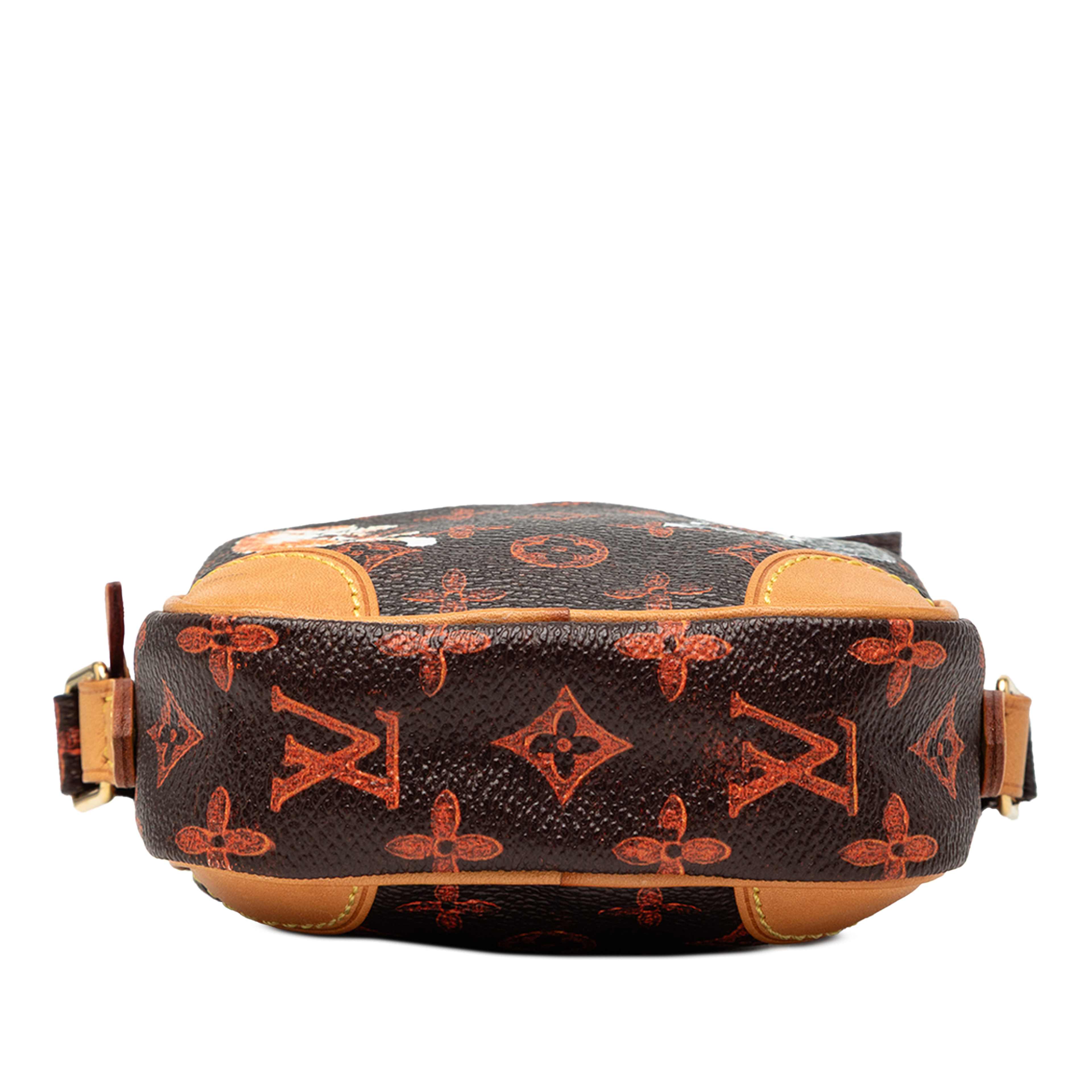 Louis Vuitton Grace Coddington Catogram Paname Pm, från Luxclusif, i färgen brun. Klicka för att öppna bilden i stort format