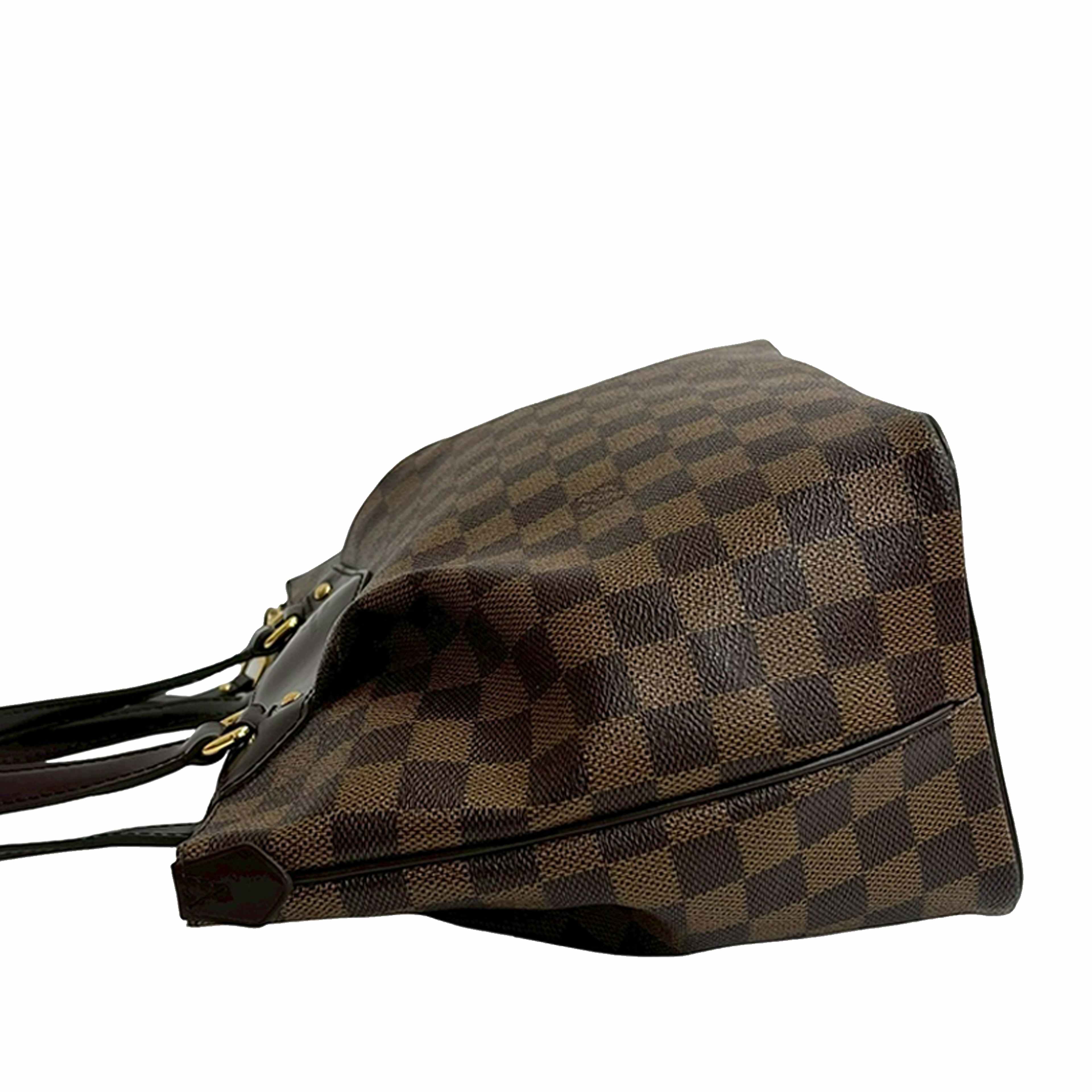 Louis Vuitton Damier Ebene Westminster Pm, från Luxclusif, i färgen brown. Klicka för att öppna bilden i stort format