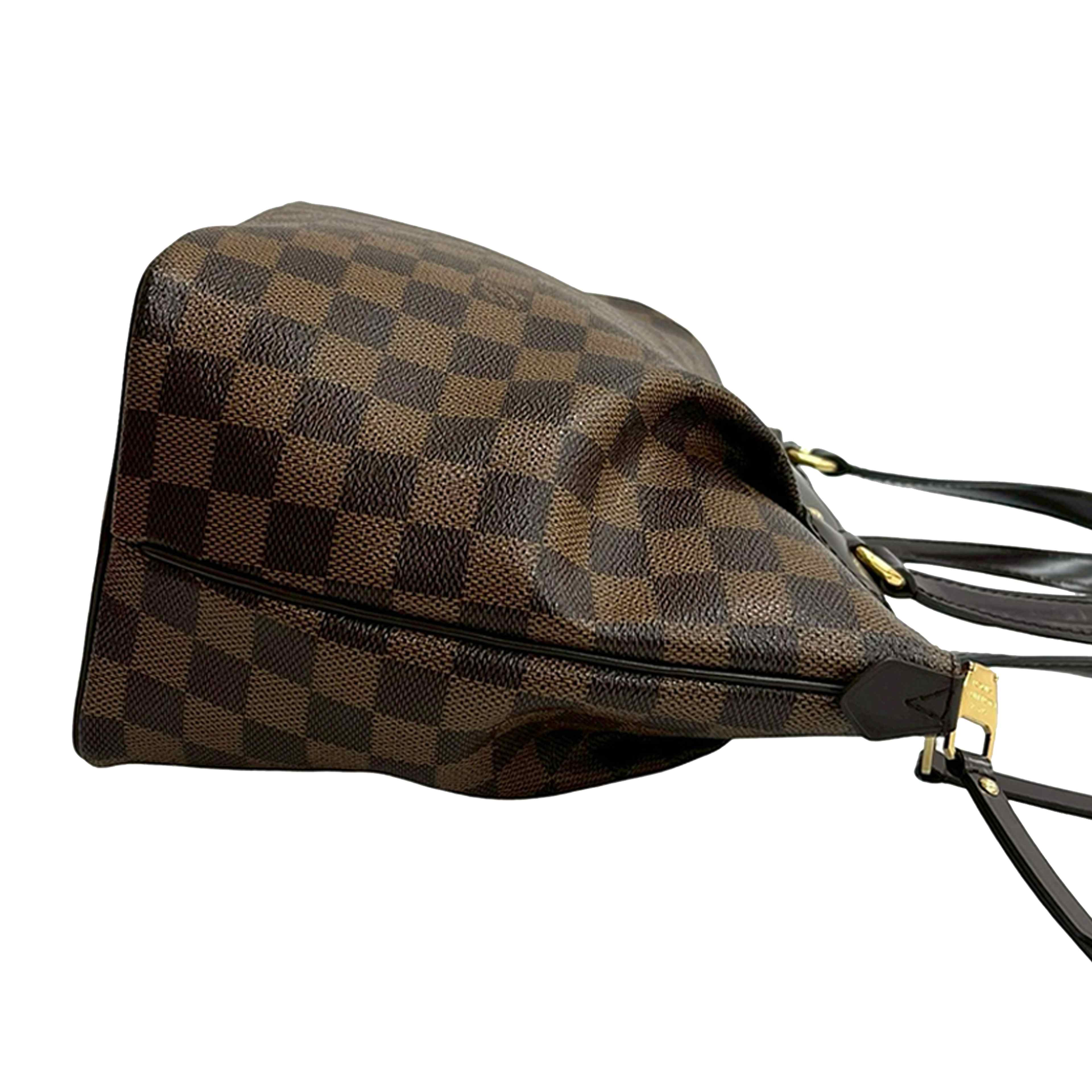 Louis Vuitton Damier Ebene Westminster Pm, från Luxclusif, i färgen brown. Klicka för att öppna bilden i stort format