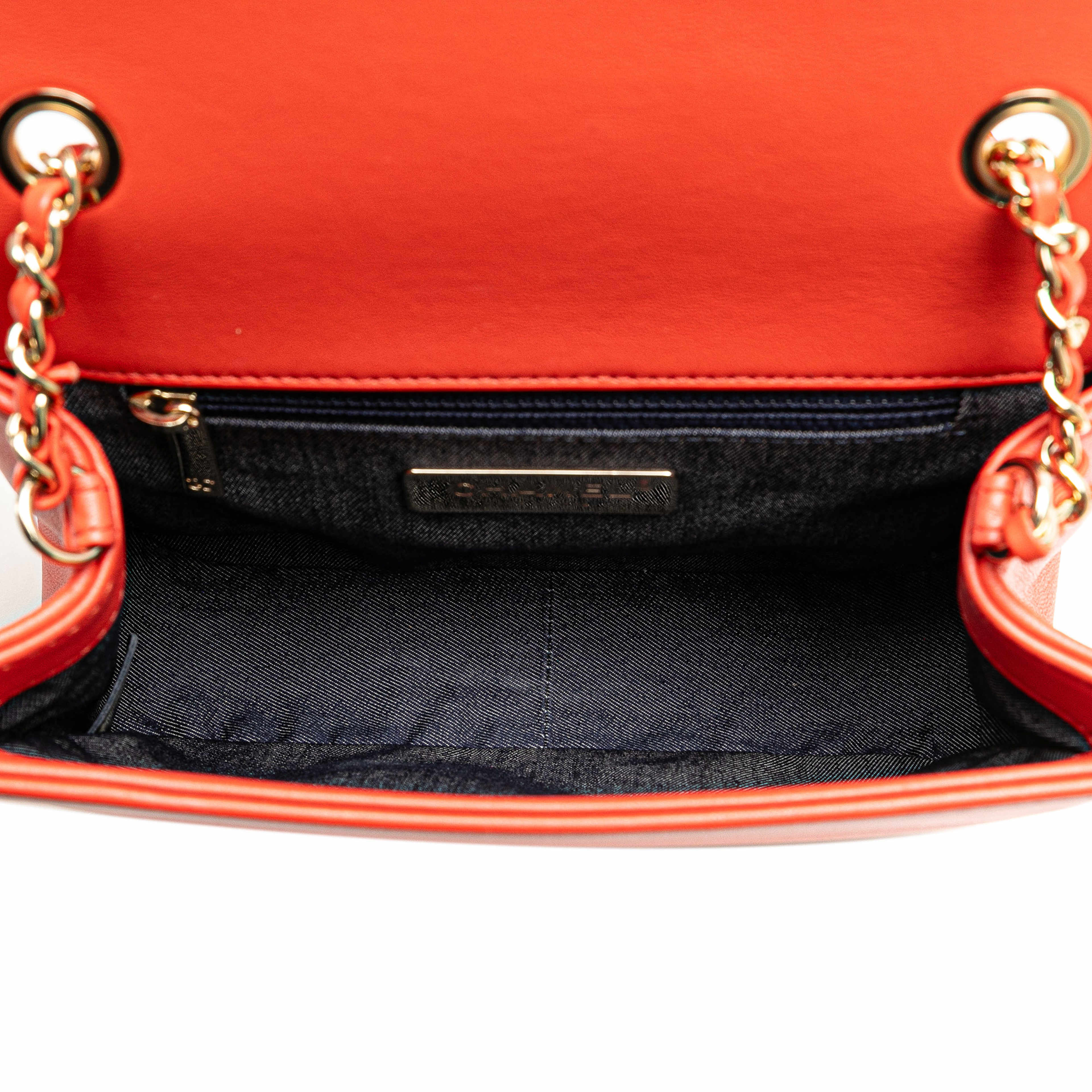 Chanel Lambskin Cc Mania Flap