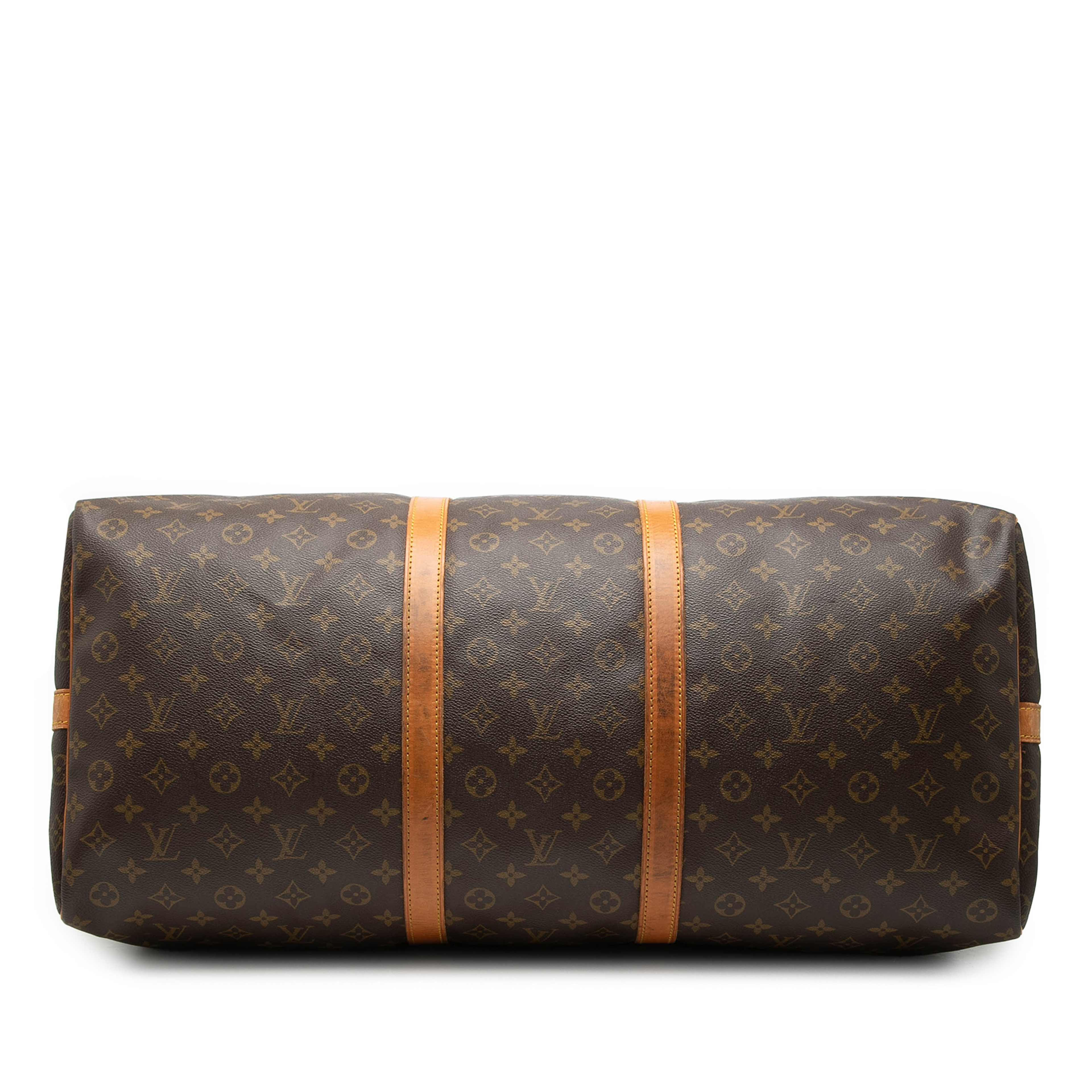 Louis Vuitton Monogram Keepall Bandouliere 60, från Luxclusif, i färgen brun. Klicka för att öppna bilden i stort format