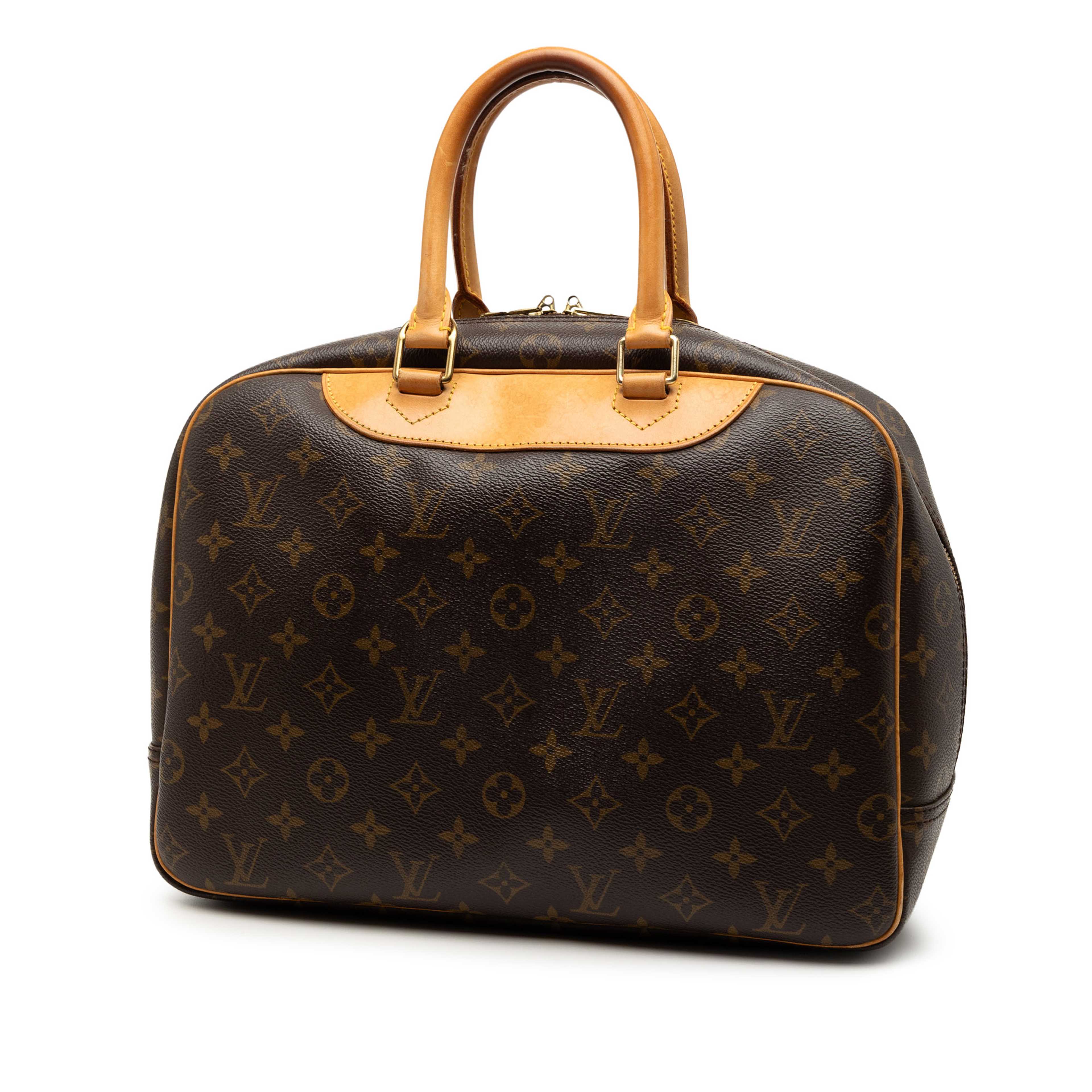 Louis Vuitton Monogram Deauville, från Luxclusif, i färgen brown. Klicka för att öppna bilden i stort format