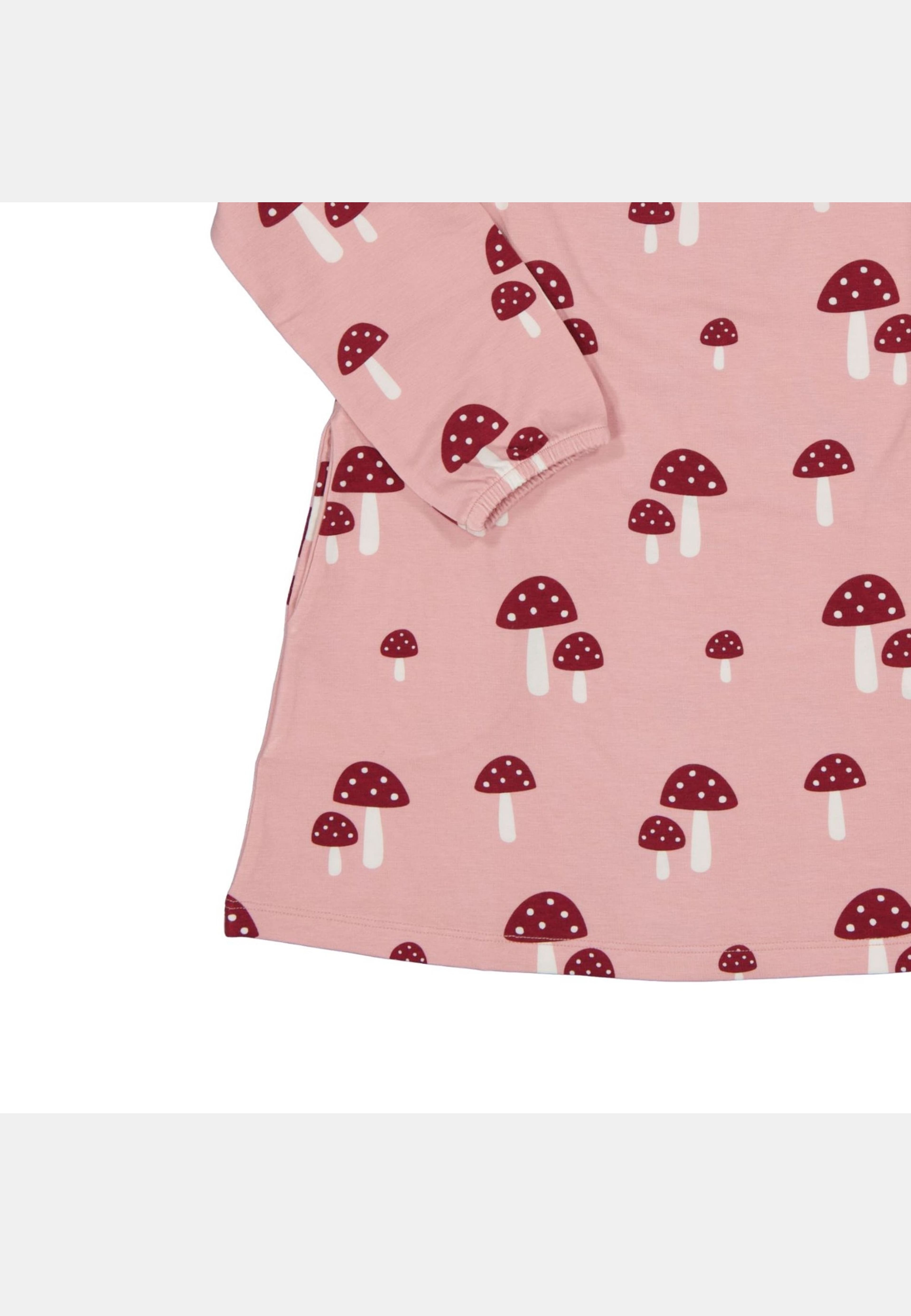 Singoallaklänning Bambu, från Geggamoja, i färgen pink mushroom. Klicka för att öppna bilden i stort format