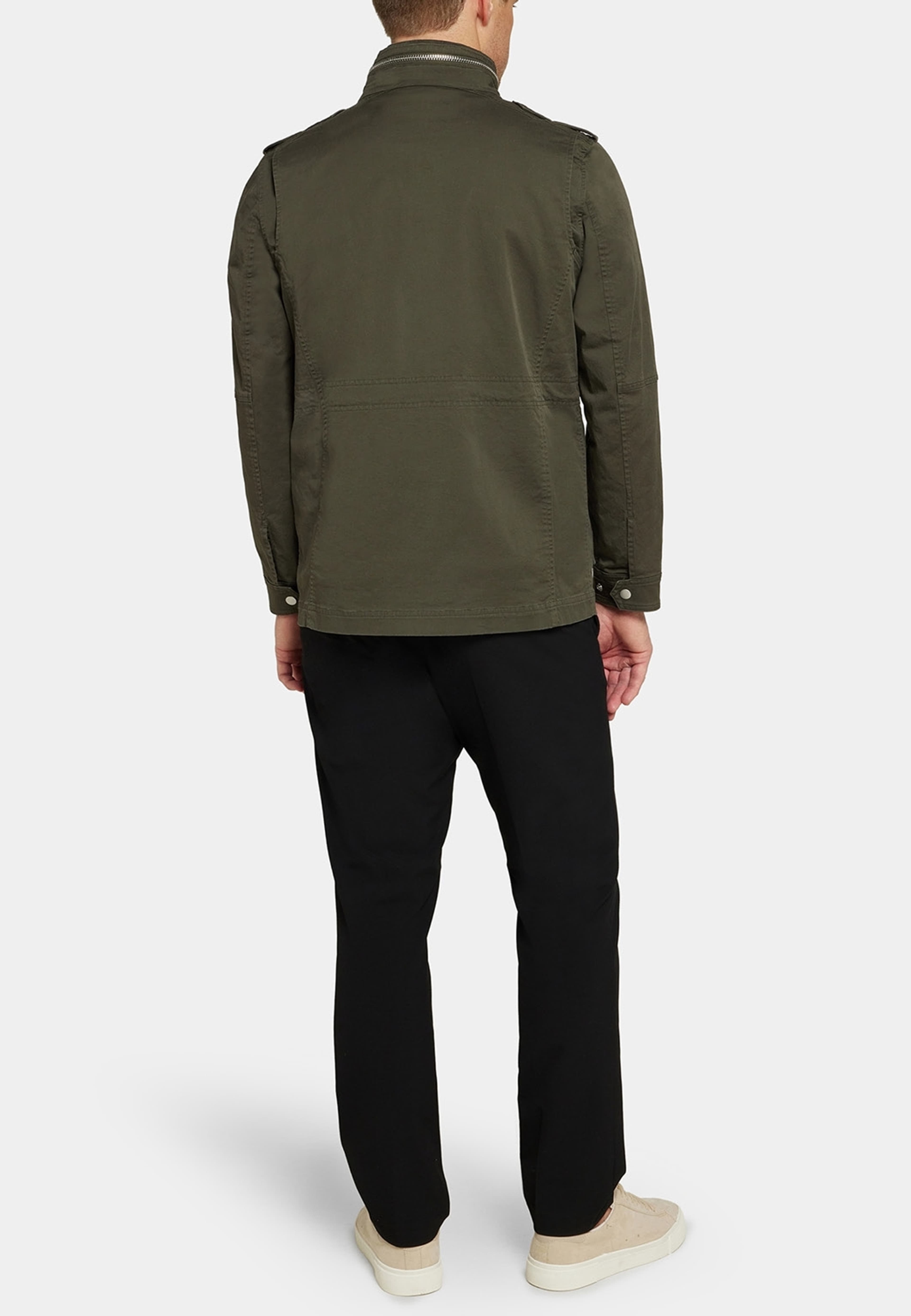 Dorian Jacket, från ROCKANDBLUE, i färgen army green. Klicka för att öppna bilden i stort format