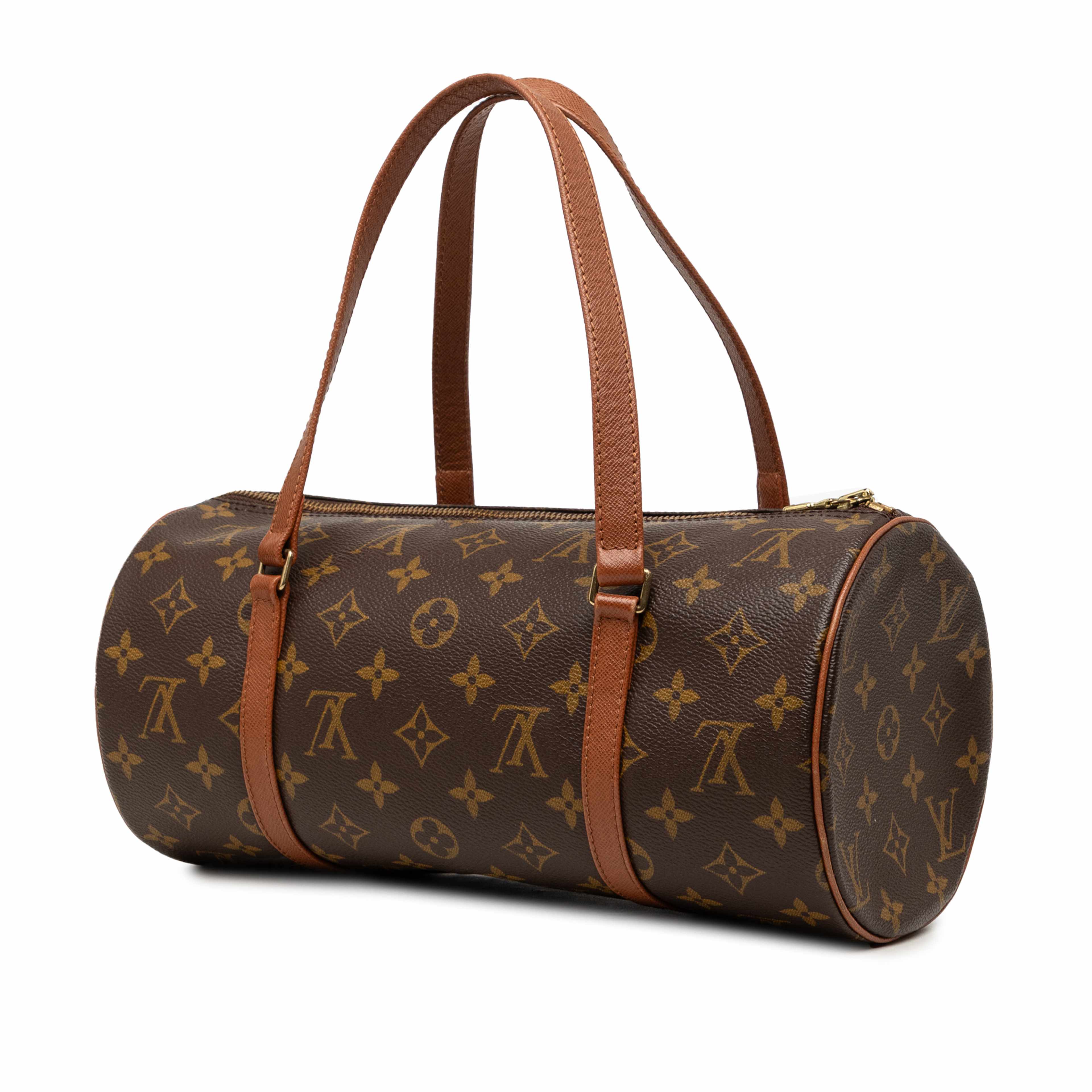 Louis Vuitton Monogram Papillon 30, från Luxclusif, i färgen brun. Klicka för att öppna bilden i stort format