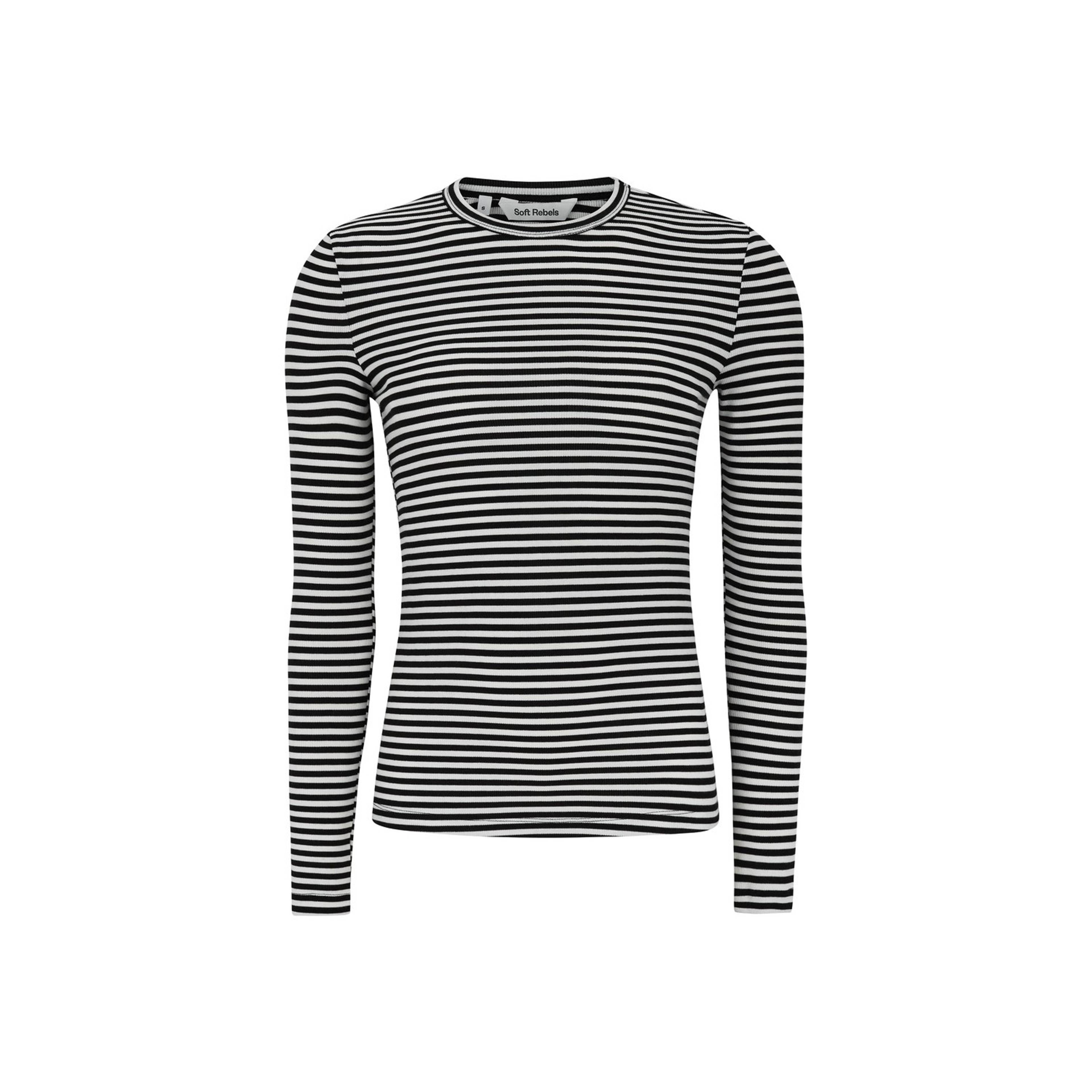 Srfenja Stripe O-neck Top