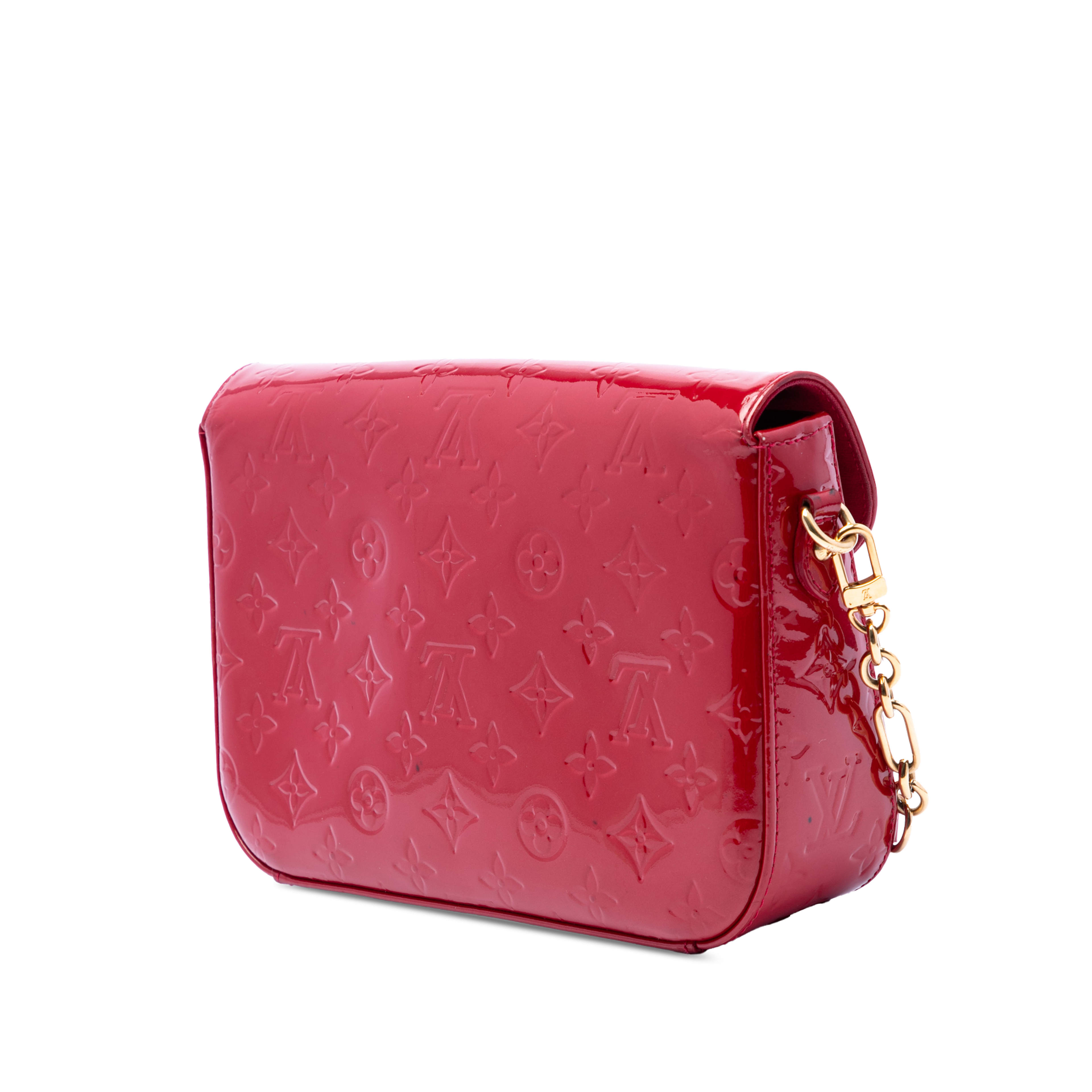 Louis Vuitton Monogram Vernis Rodeo Drive, från Luxclusif, i färgen red. Klicka för att öppna bilden i stort format