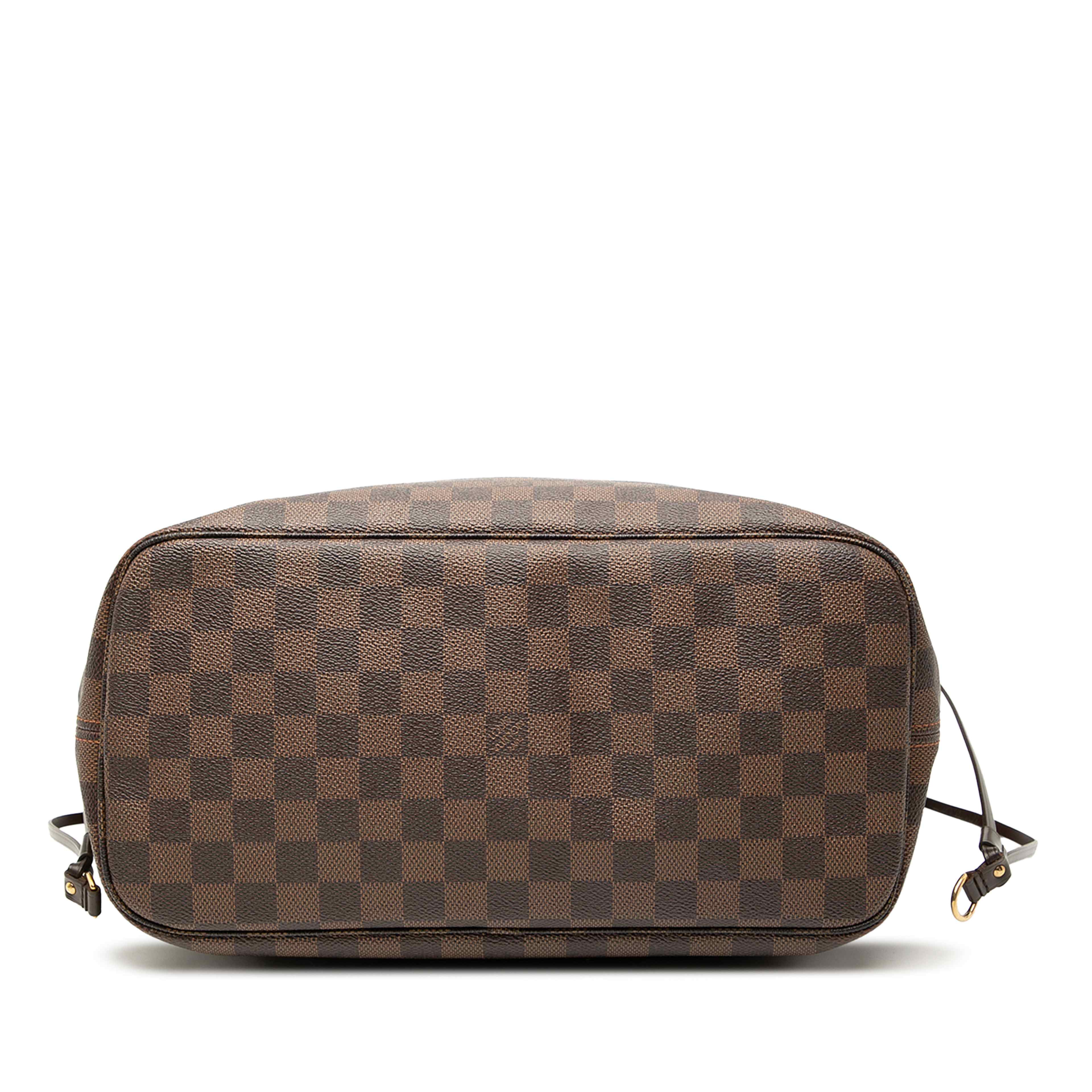 Louis Vuitton Damier Ebene Neverfull Mm, från Luxclusif, i färgen brown. Klicka för att öppna bilden i stort format