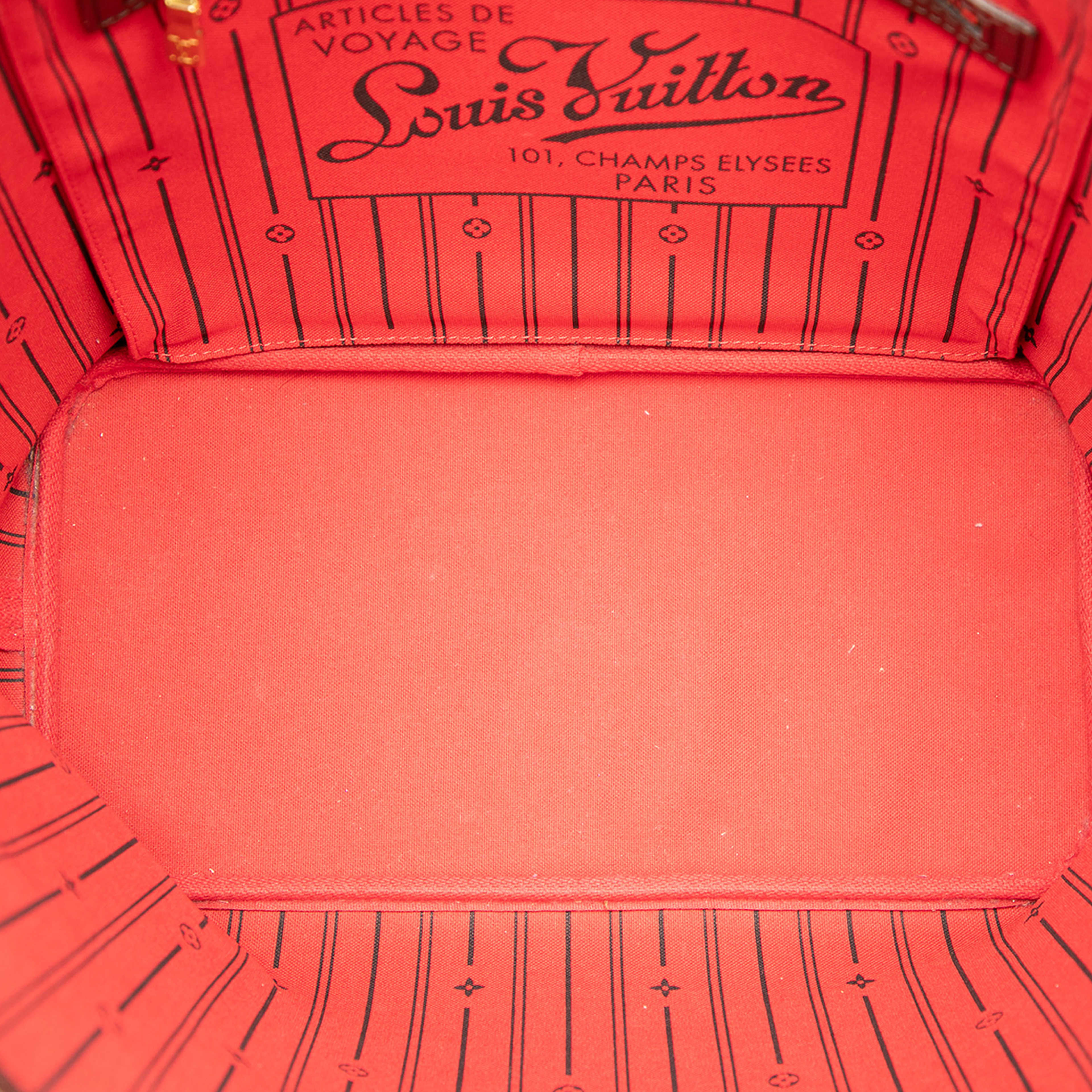 Louis Vuitton Damier Ebene Neverfull Mm, från Luxclusif, i färgen brown. Klicka för att öppna bilden i stort format