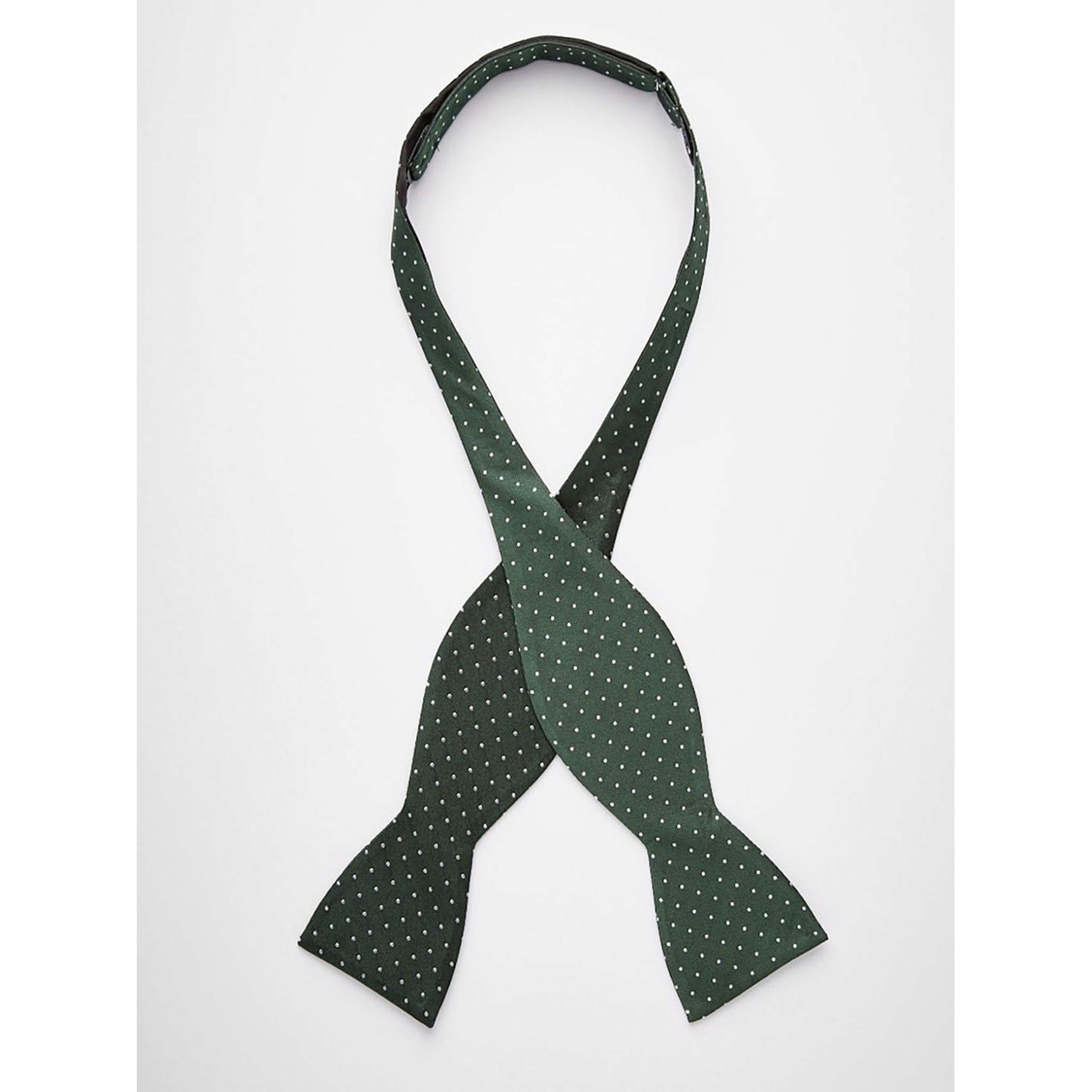 Bow Tie Dot Self Tied
