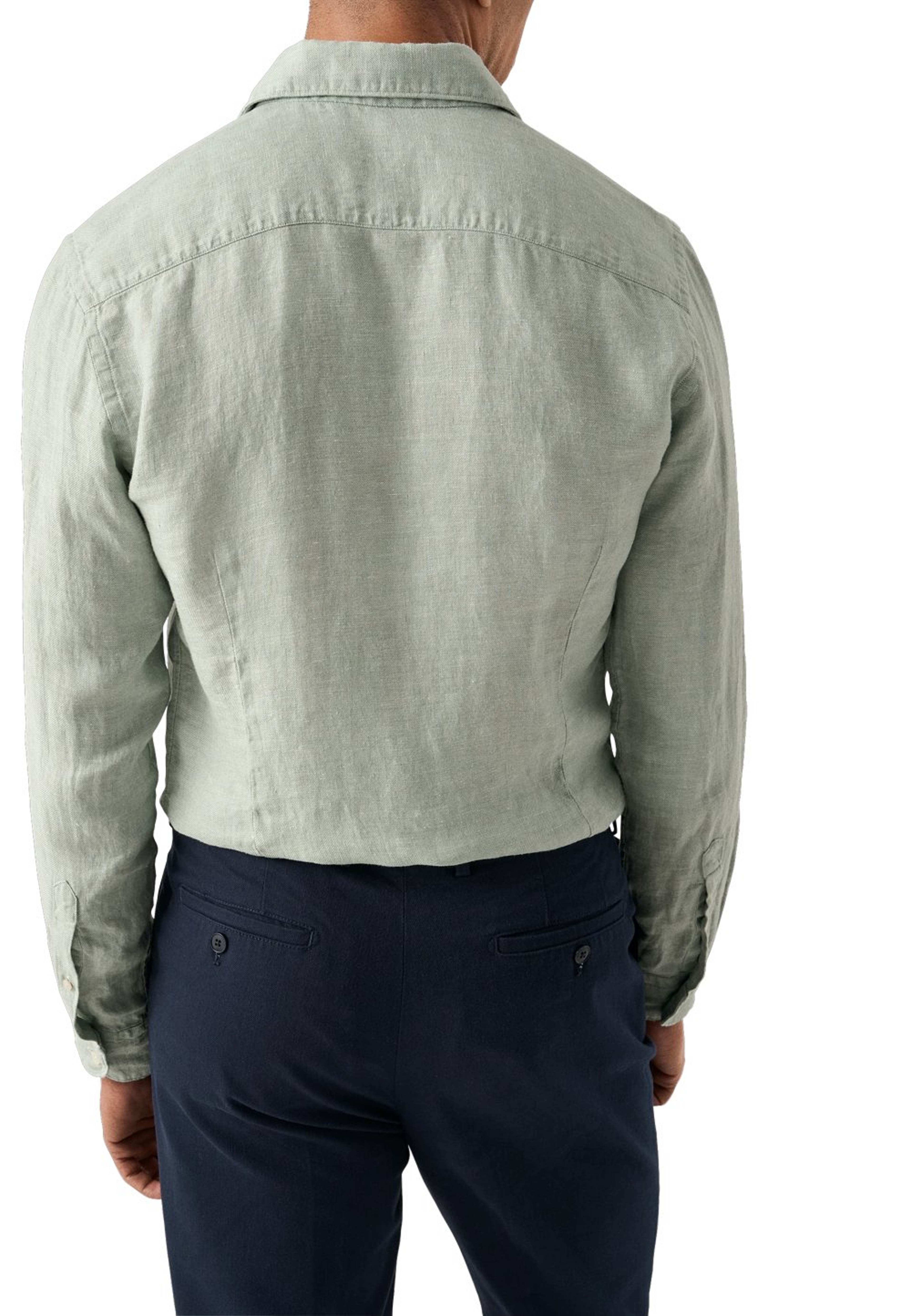 Linne Twill-skjorta Contemporary Fit