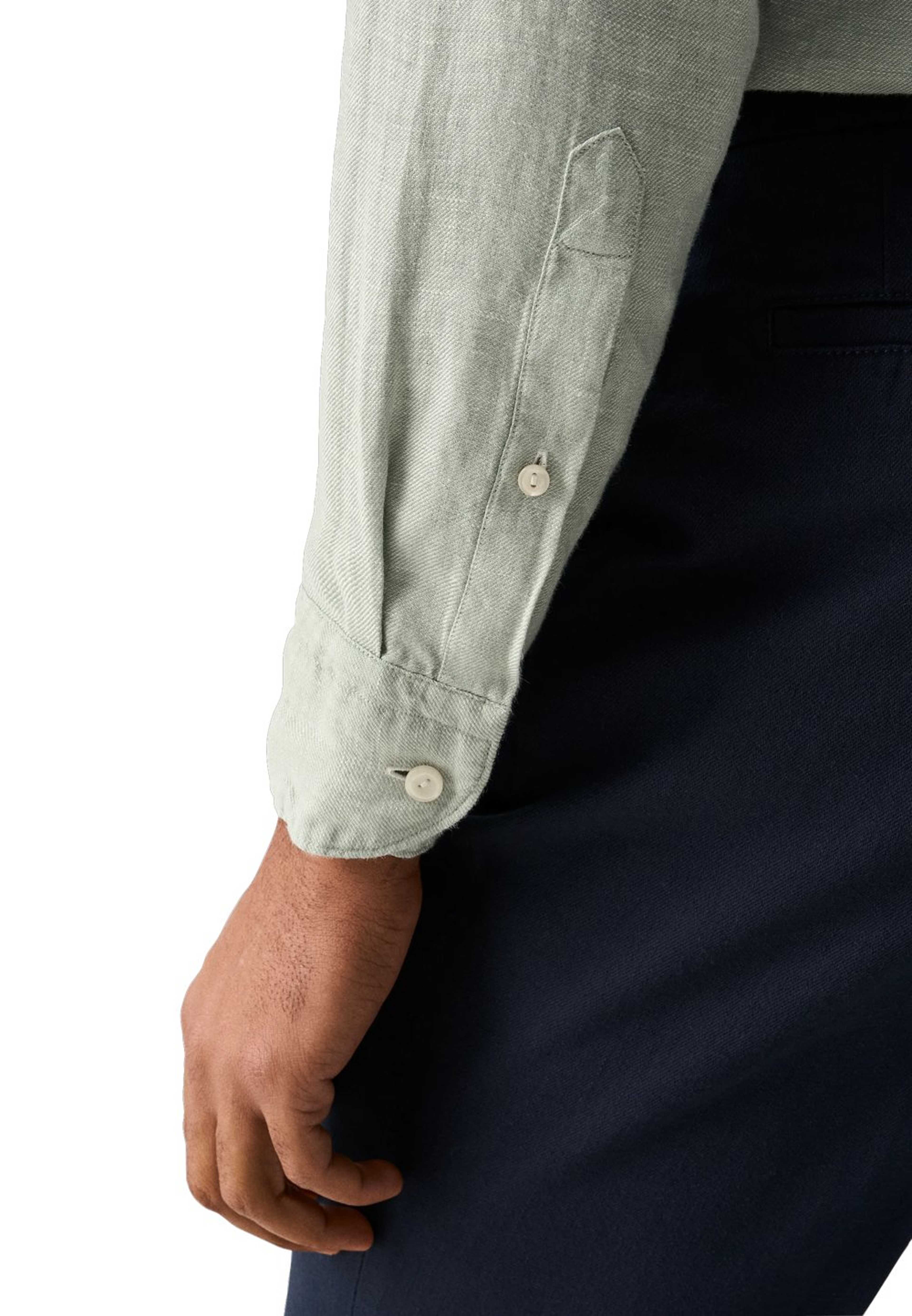 Linne Twill-skjorta Contemporary Fit